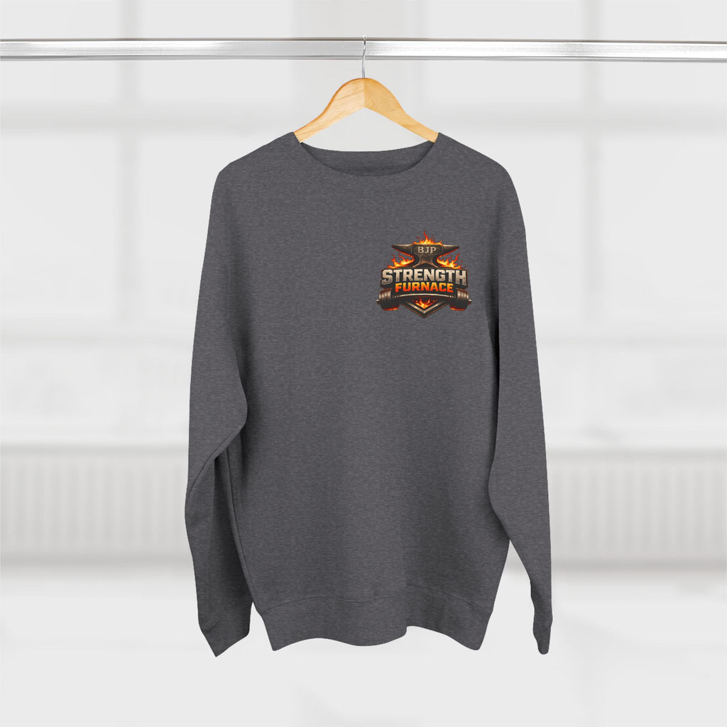 Crewneck Sweatshirt — Strength Furnace Motivational Gym Sweatshirt