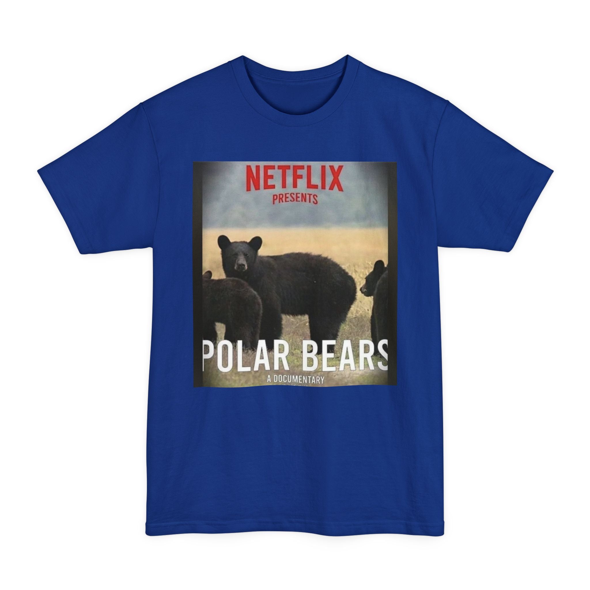 Don't be a Pussy | Polar Bears & Pug Graphic Tall Tee