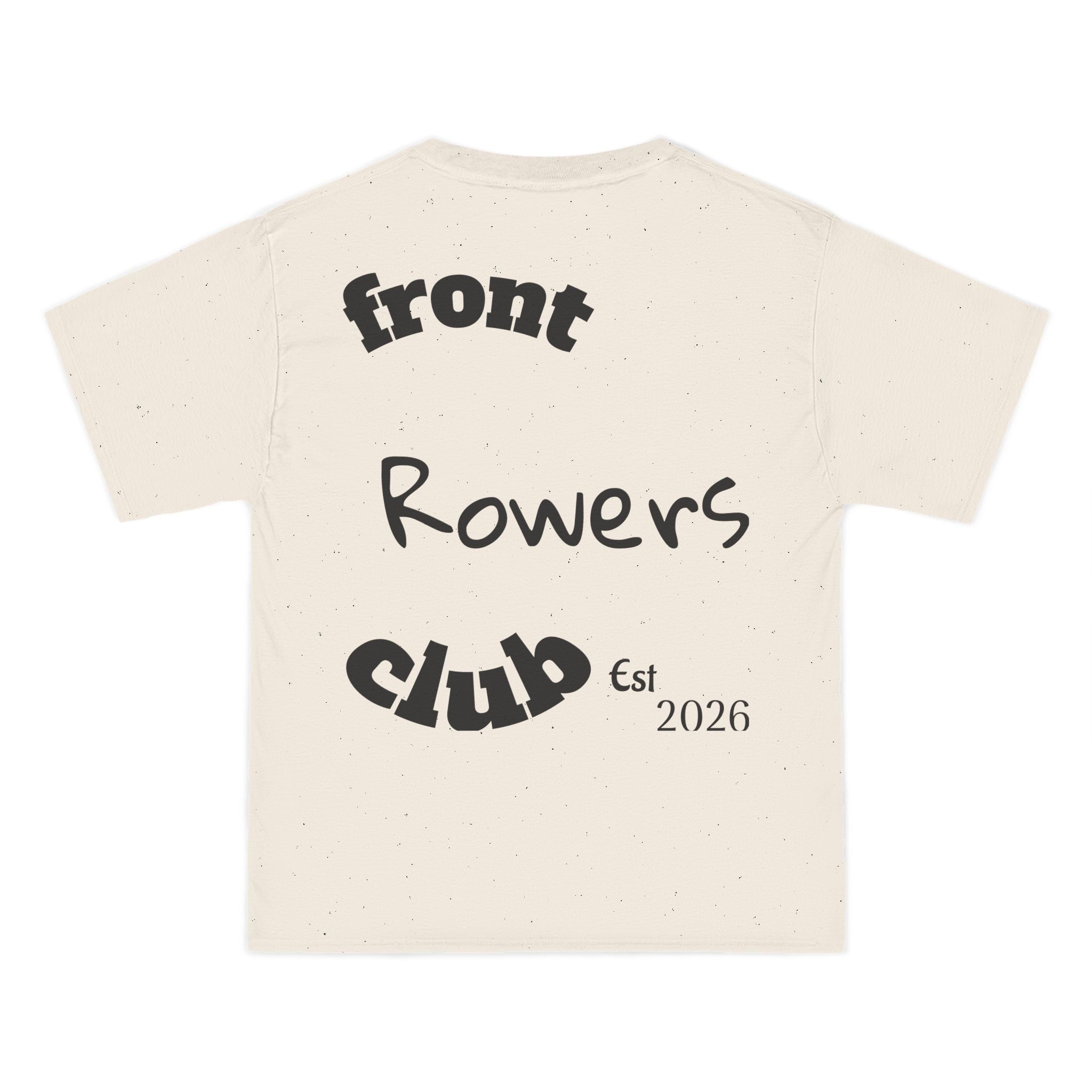 Front Row Social Club T-Shirt — Vintage Rowers Club Graphic Tee