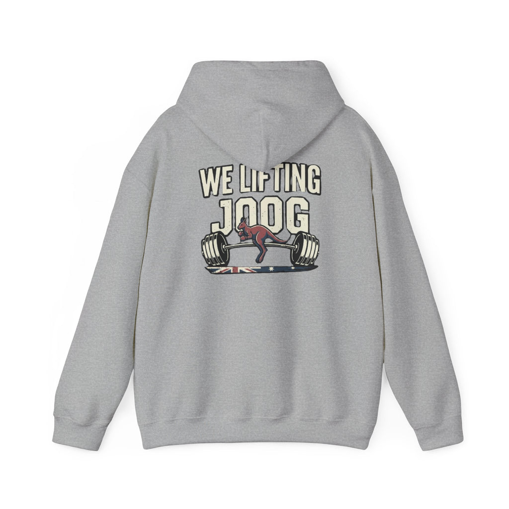 Strength Furnace Hoodie — 'We Lifting Jdog' Weightlifting Gym Hoodie