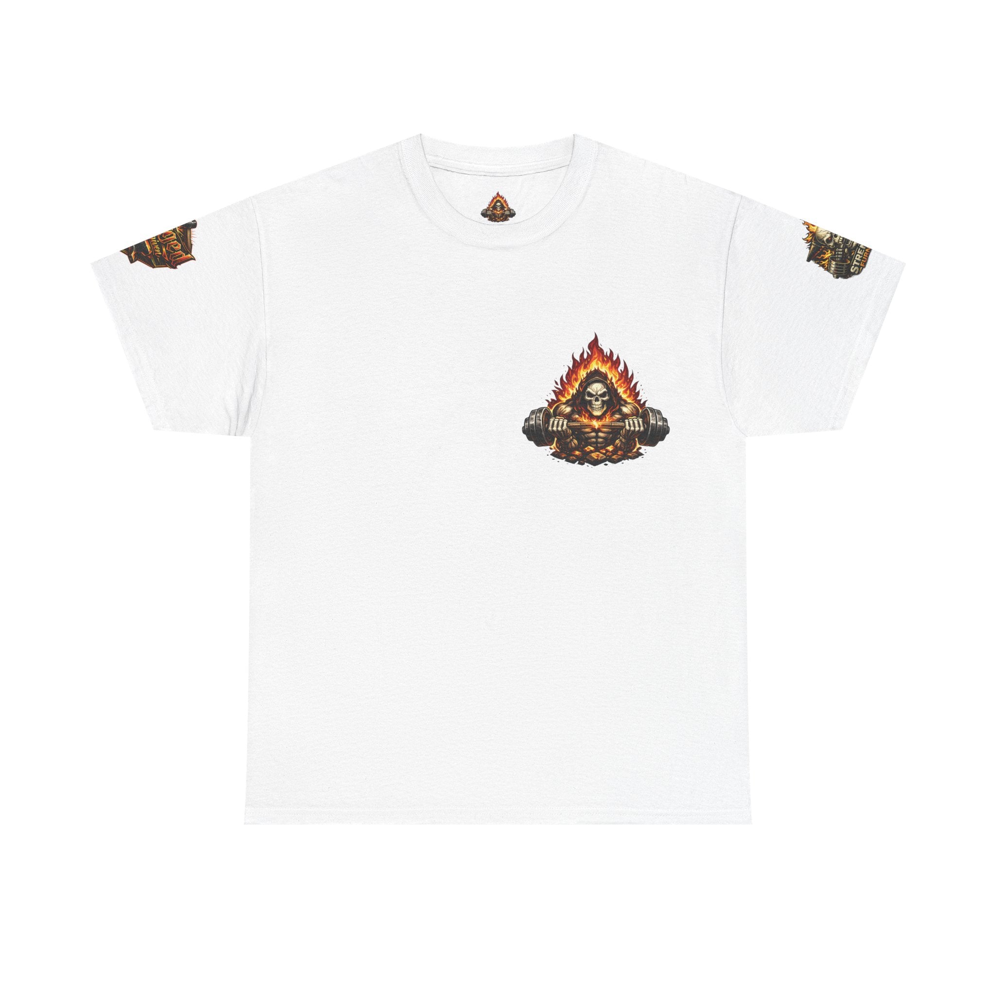 Front Row Social Club T-Shirt — Graphic Tee with 'Built for Contact' Bar & Pub Crew Design