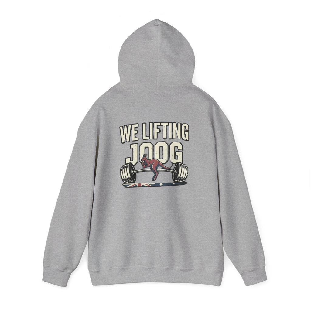 Strength Furnace Hoodie — 'We Lifting Jdog' Weightlifting Gym Hoodie