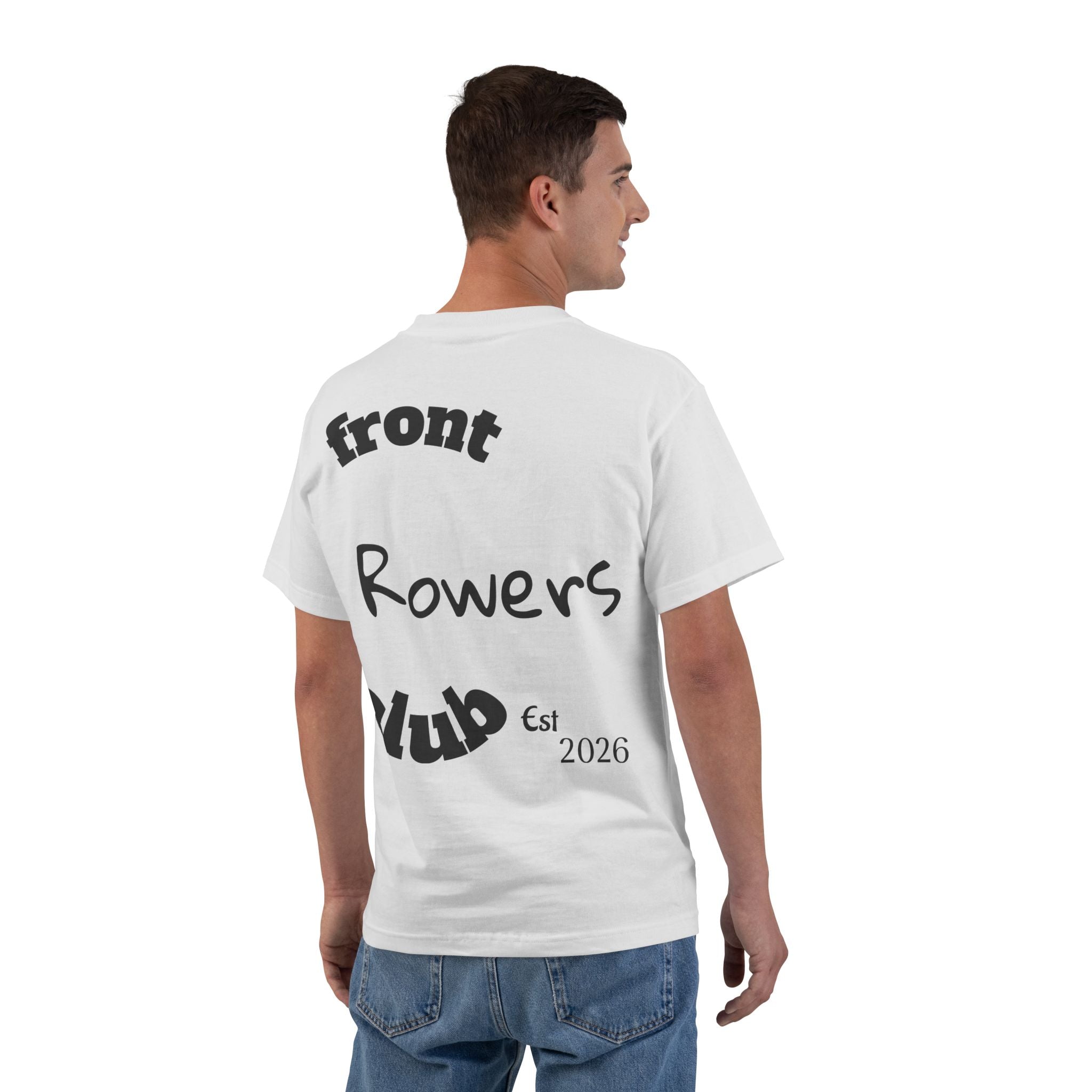 Front Row Social Club T-Shirt — Vintage Rowers Club Graphic Tee