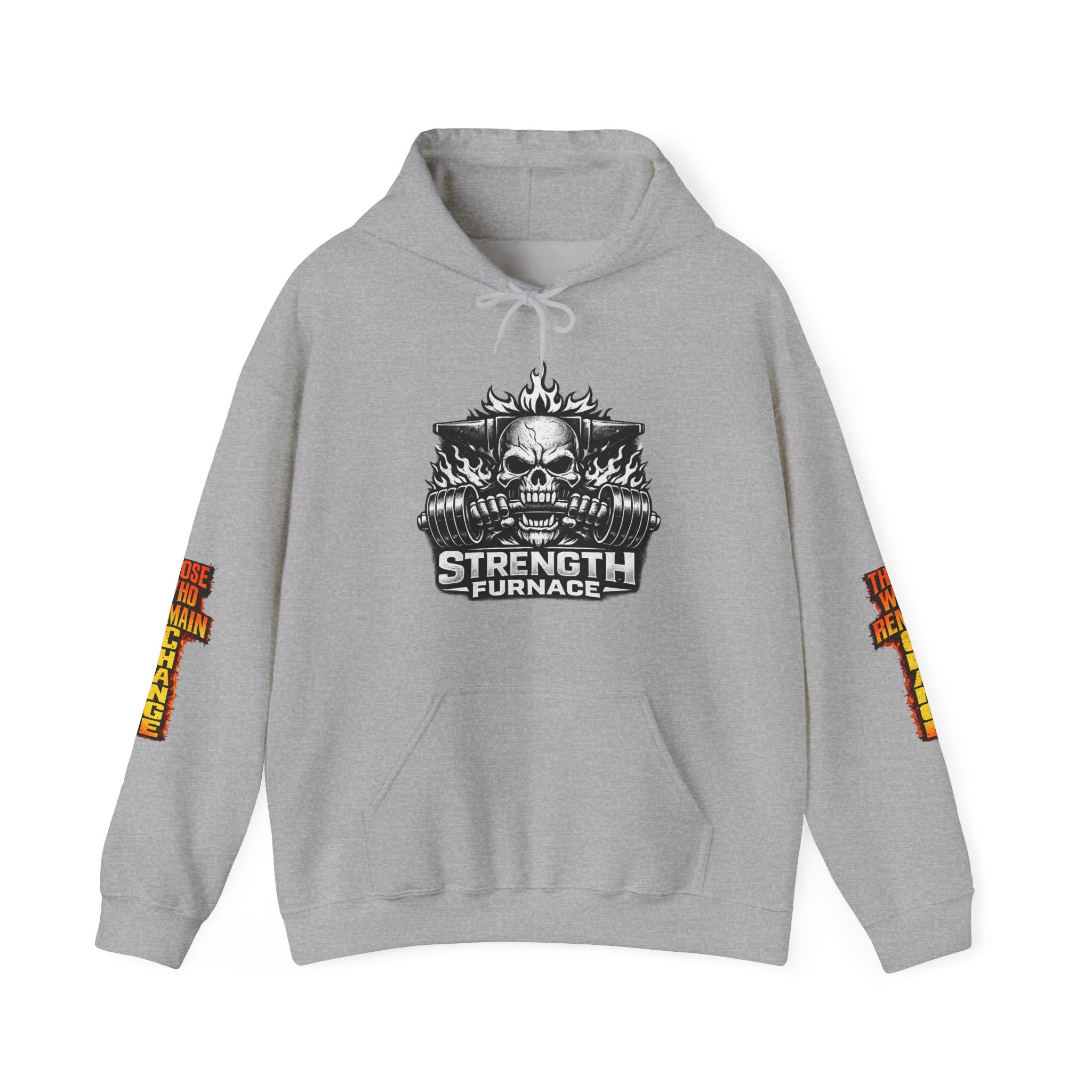 Strength Furnace Deadlift Hoodie — "Deadlift or Die" Weightlifting Gym Sweatshirt