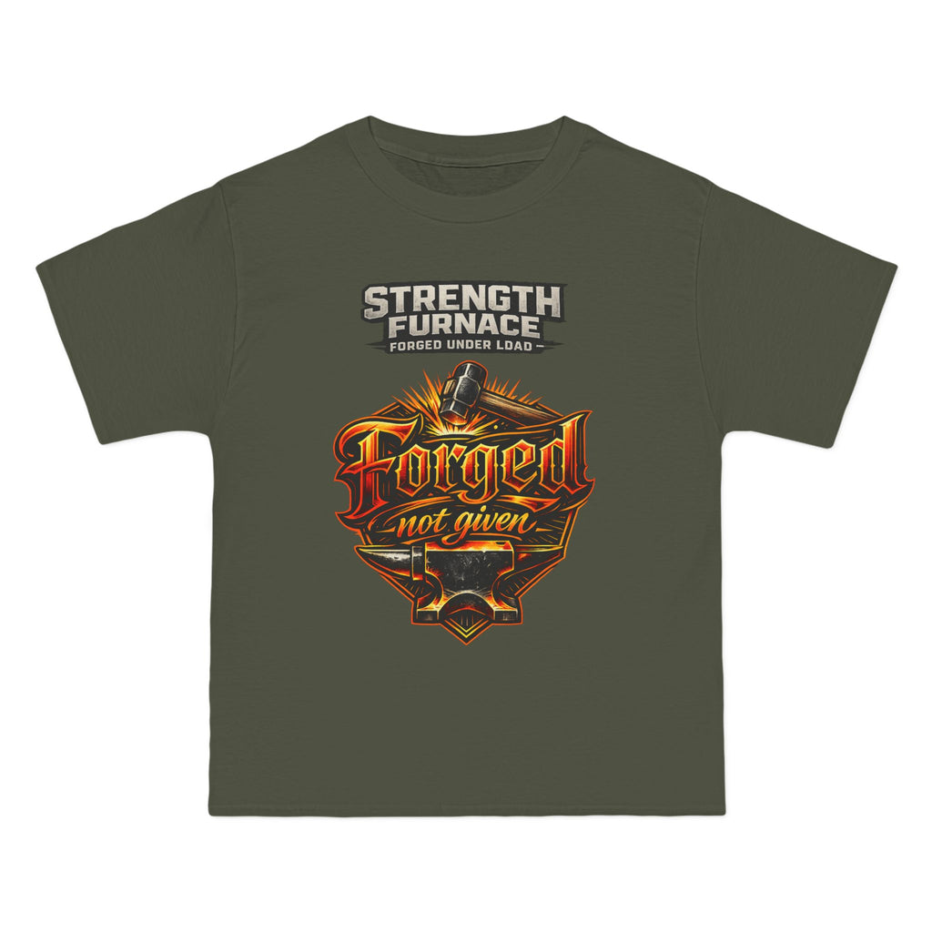 Strength Furnace 'Forged Not Given' T-Shirt — We Lifting Joog Weightlifting Tee