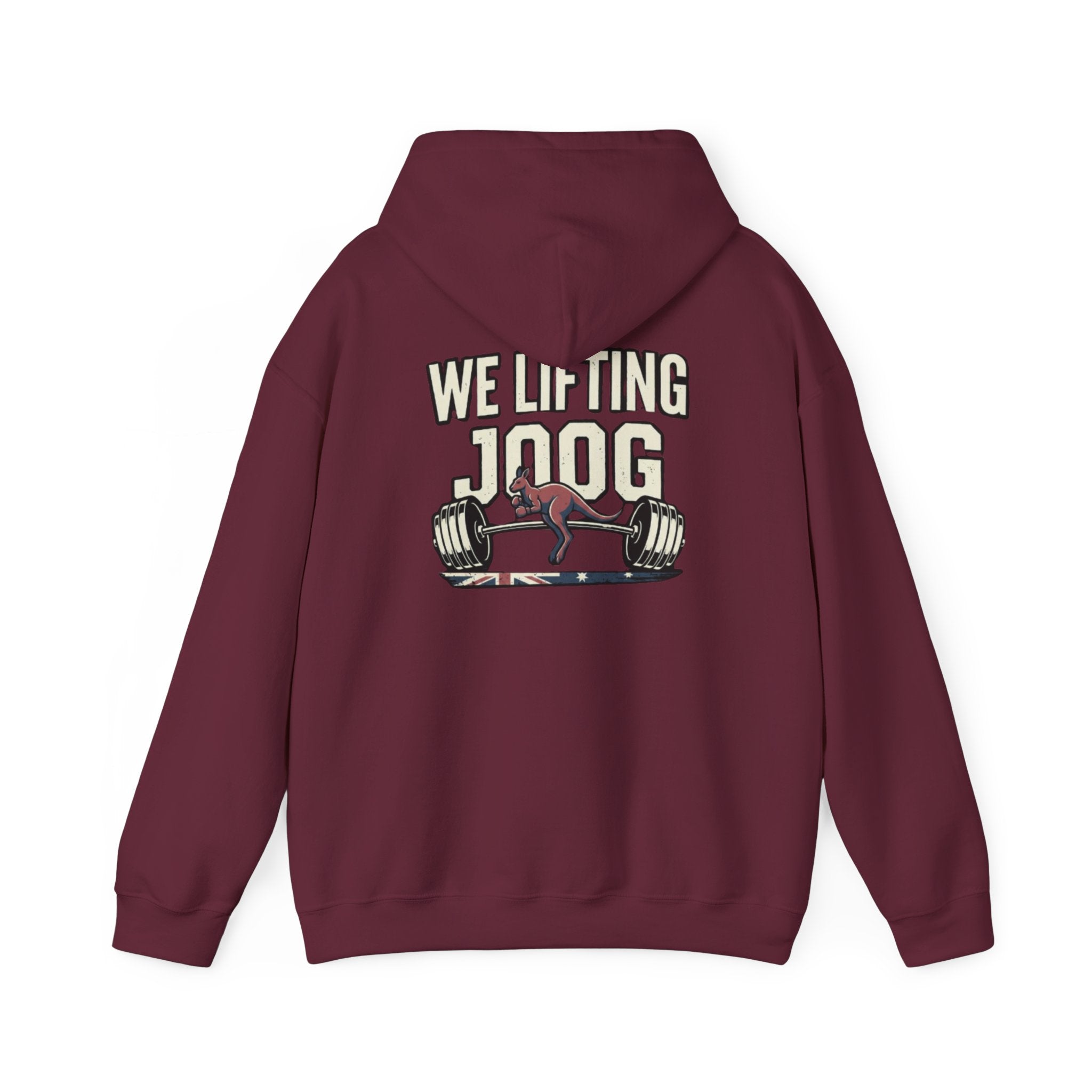 Strength Furnace Hoodie — 'We Lifting Jdog' Weightlifting Gym Hoodie
