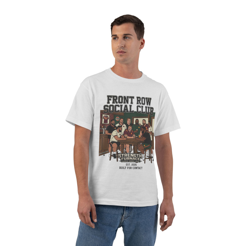 Front Row Social Club T-Shirt — Vintage Rowers Club Graphic Tee