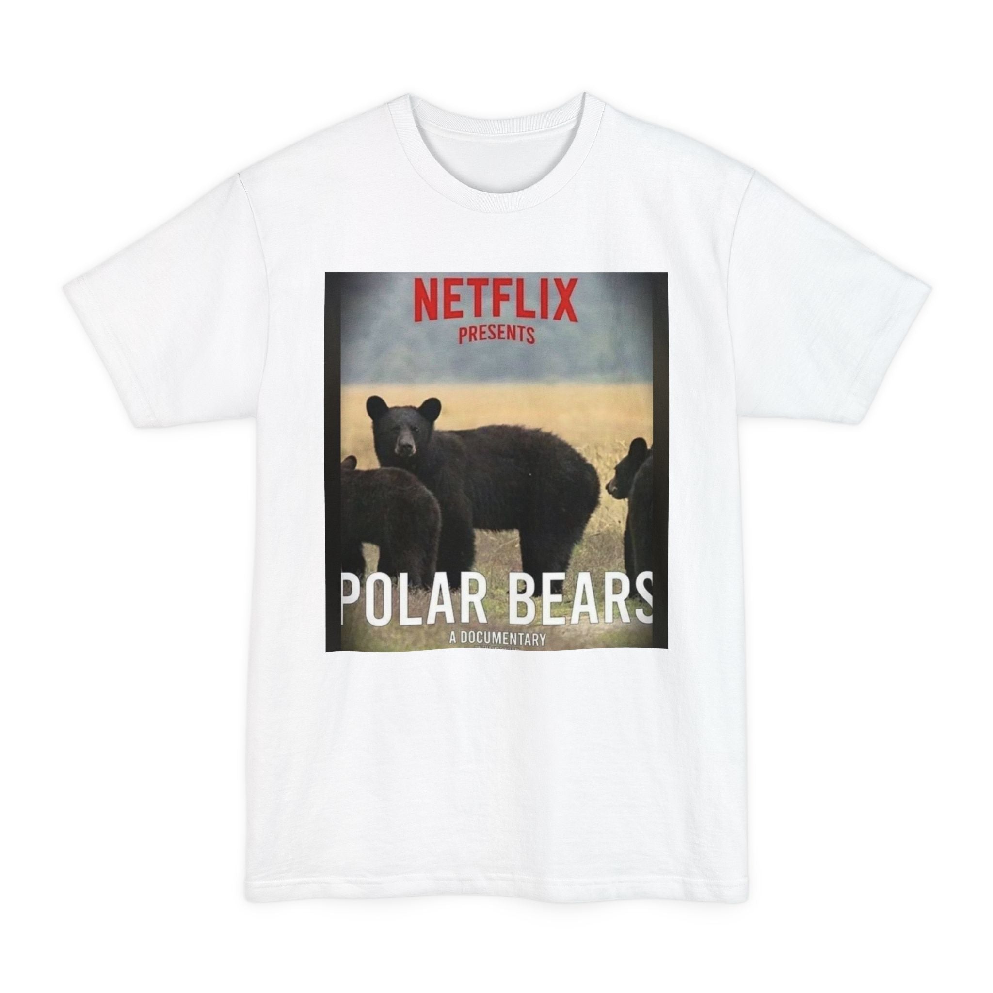 Don't be a Pussy | Polar Bears & Pug Graphic Tall Tee