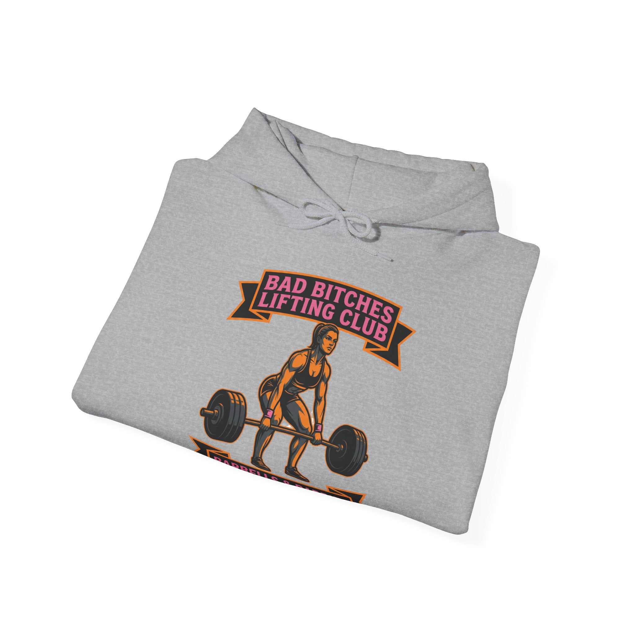 Hoodie — Bad Bitches Lifting Club “Deadlifts & Daiquiris” Weightlifting Hoodie