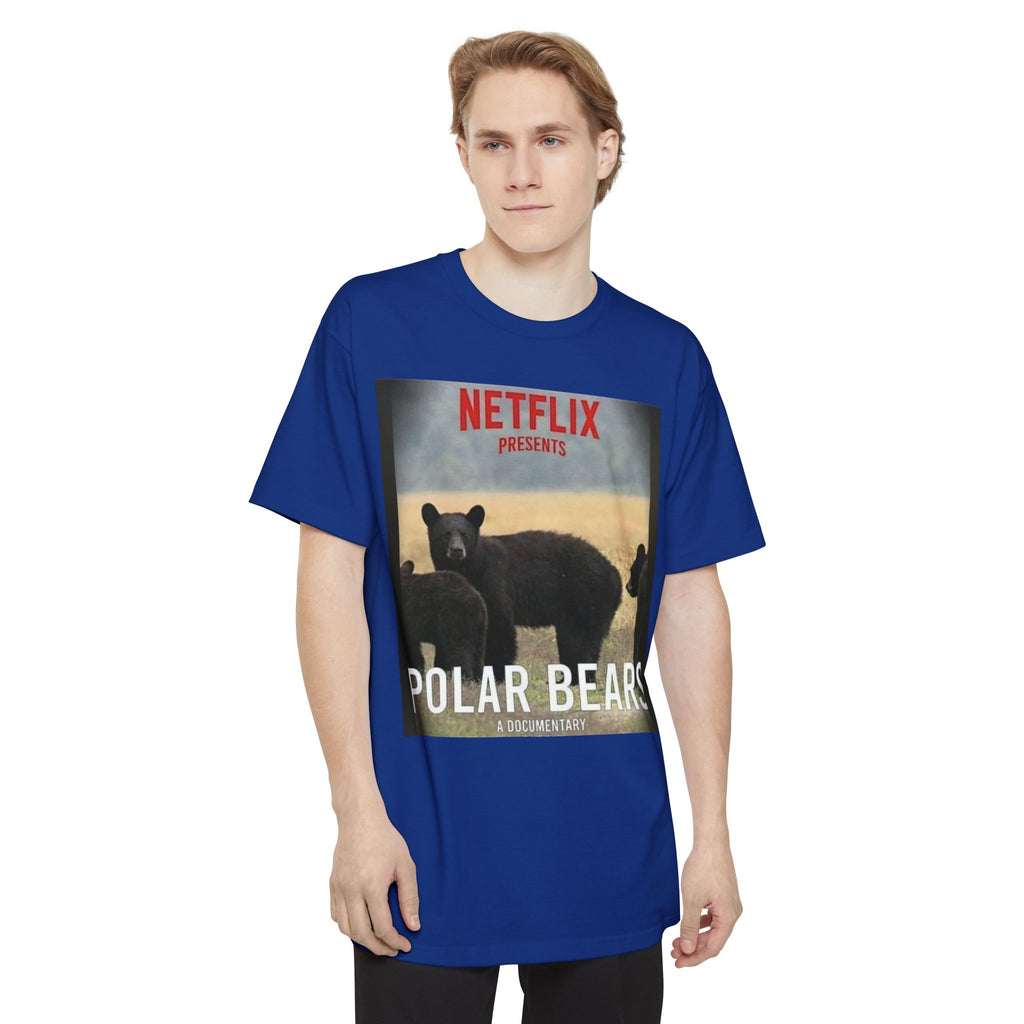 Don't be a Pussy | Polar Bears & Pug Graphic Tall Tee