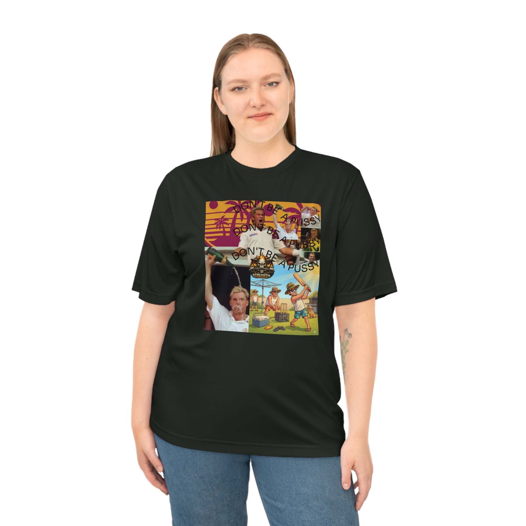 Don't be a Pussy | Warnie | Graphic Tee