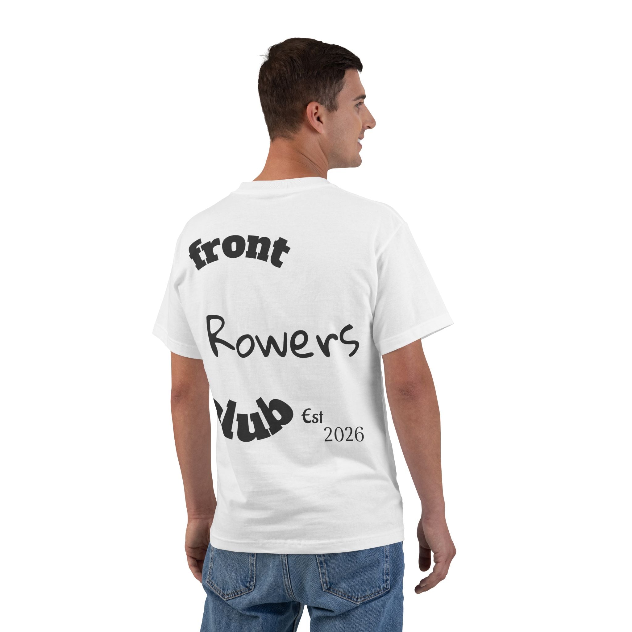 Front Row Social Club T-Shirt — Vintage Rowers Club Graphic Tee