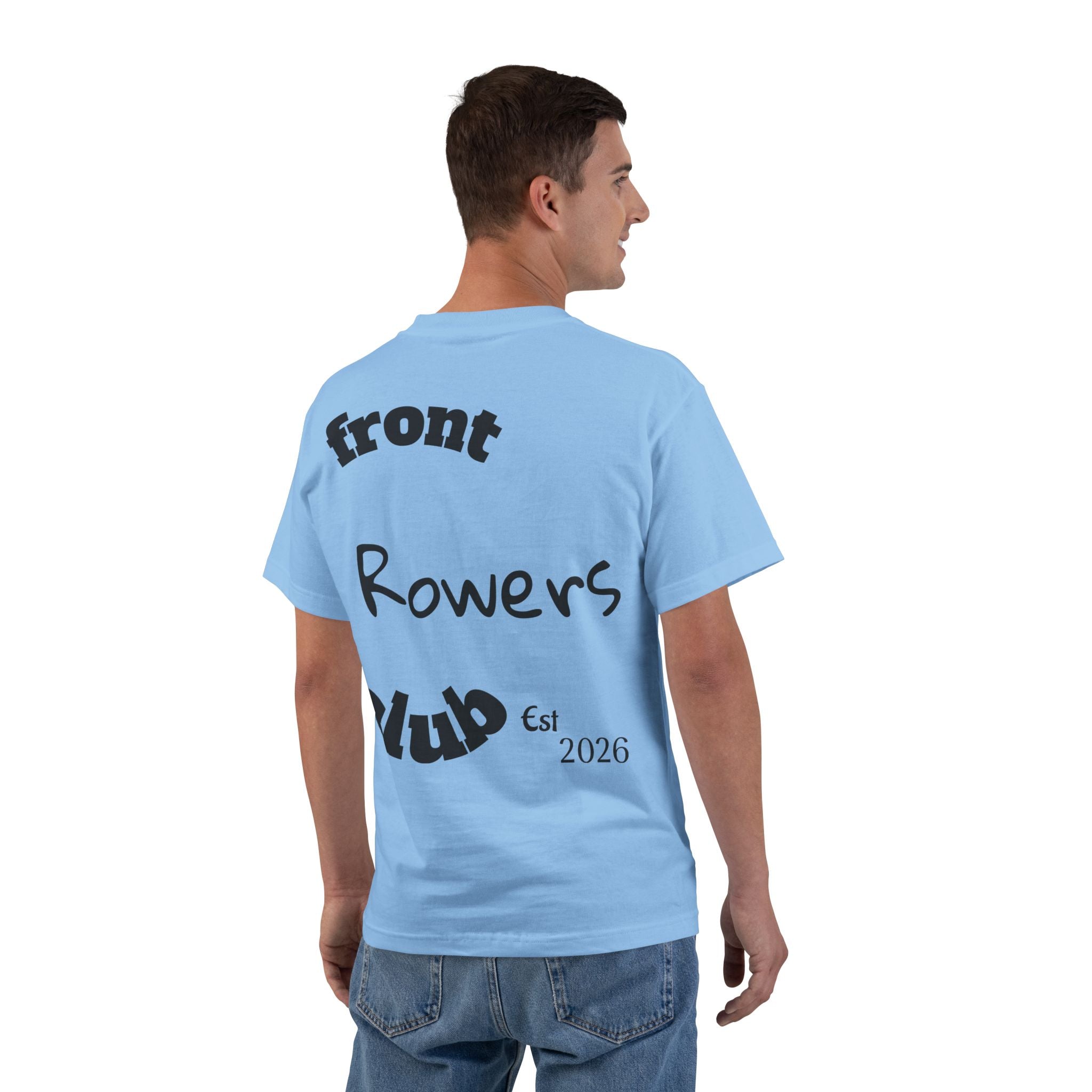 Front Row Social Club T-Shirt — Vintage Rowers Club Graphic Tee