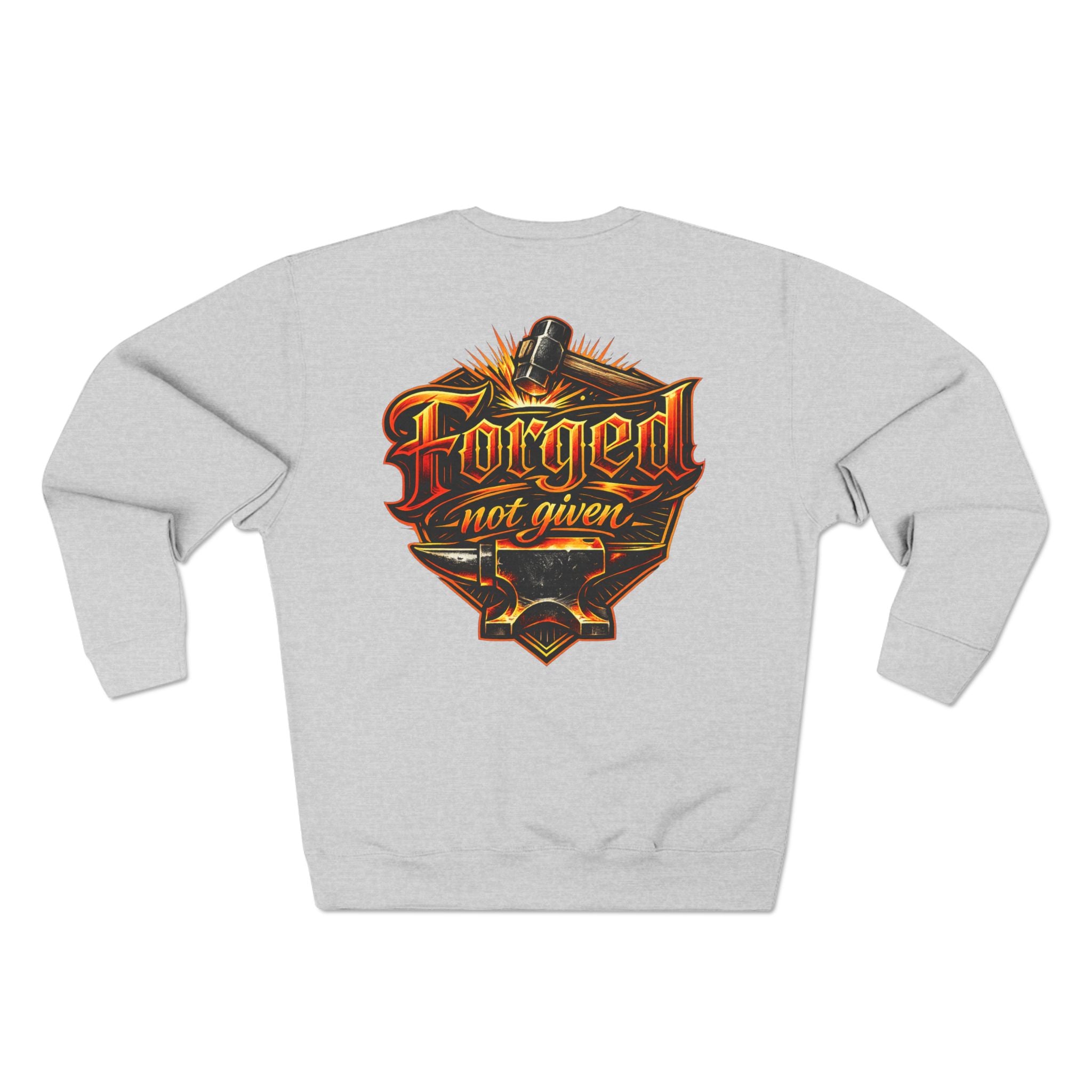 Crewneck Sweatshirt — Strength Furnace Motivational Gym Sweatshirt
