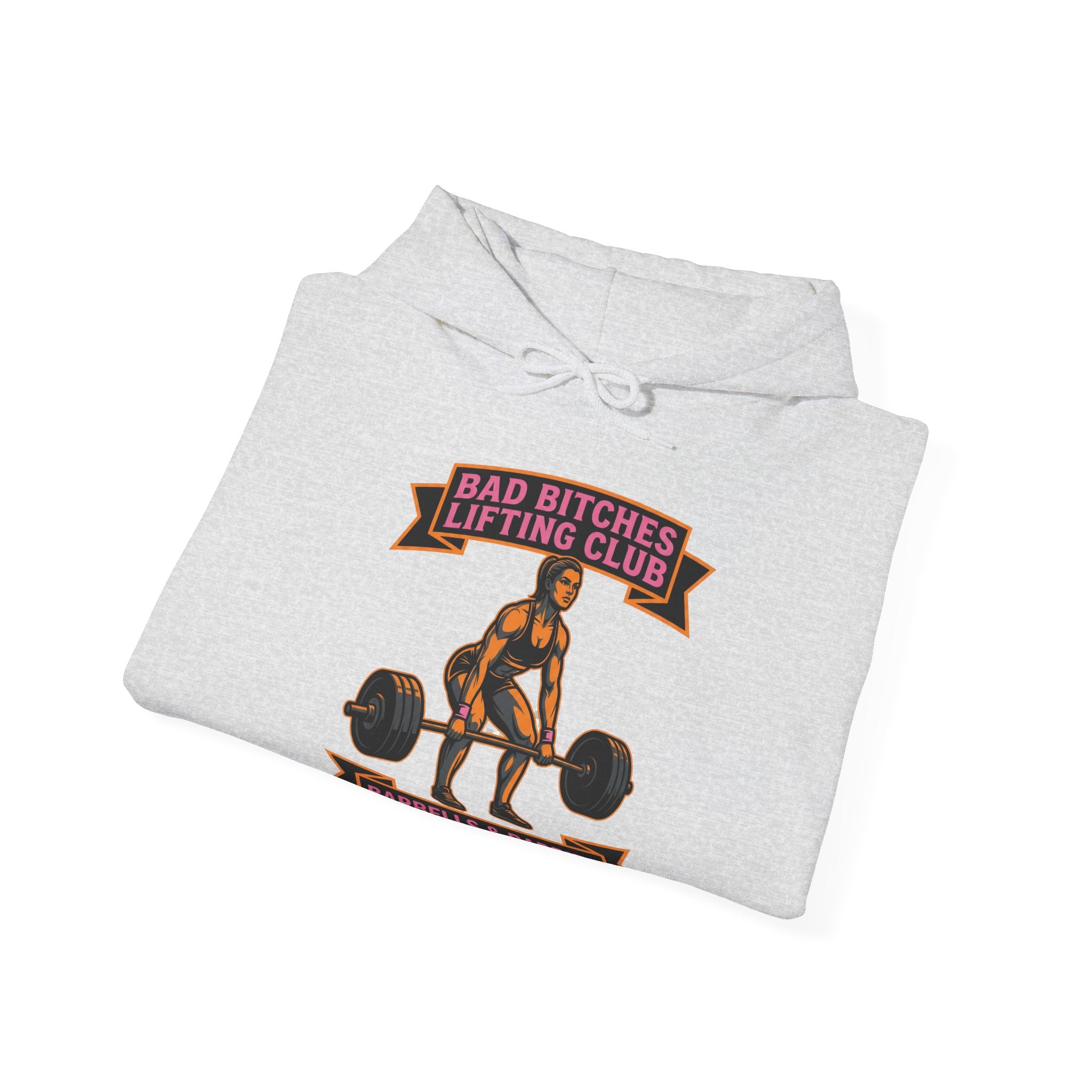 Hoodie — Bad Bitches Lifting Club “Deadlifts & Daiquiris” Weightlifting Hoodie