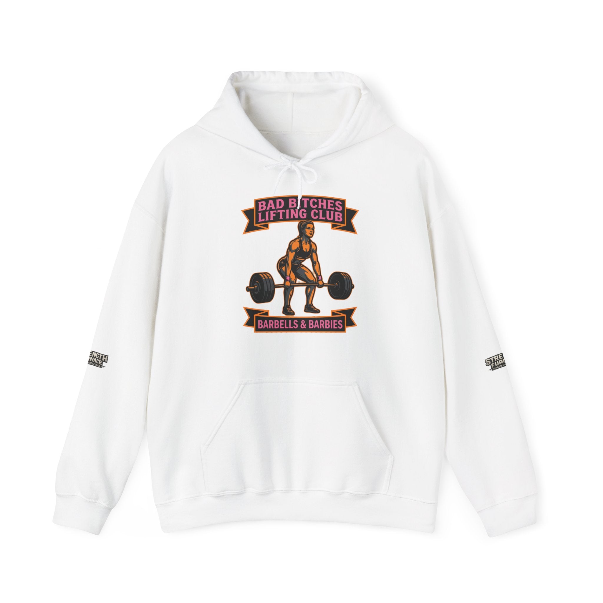 Hoodie — Bad Bitches Lifting Club “Deadlifts & Daiquiris” Weightlifting Hoodie