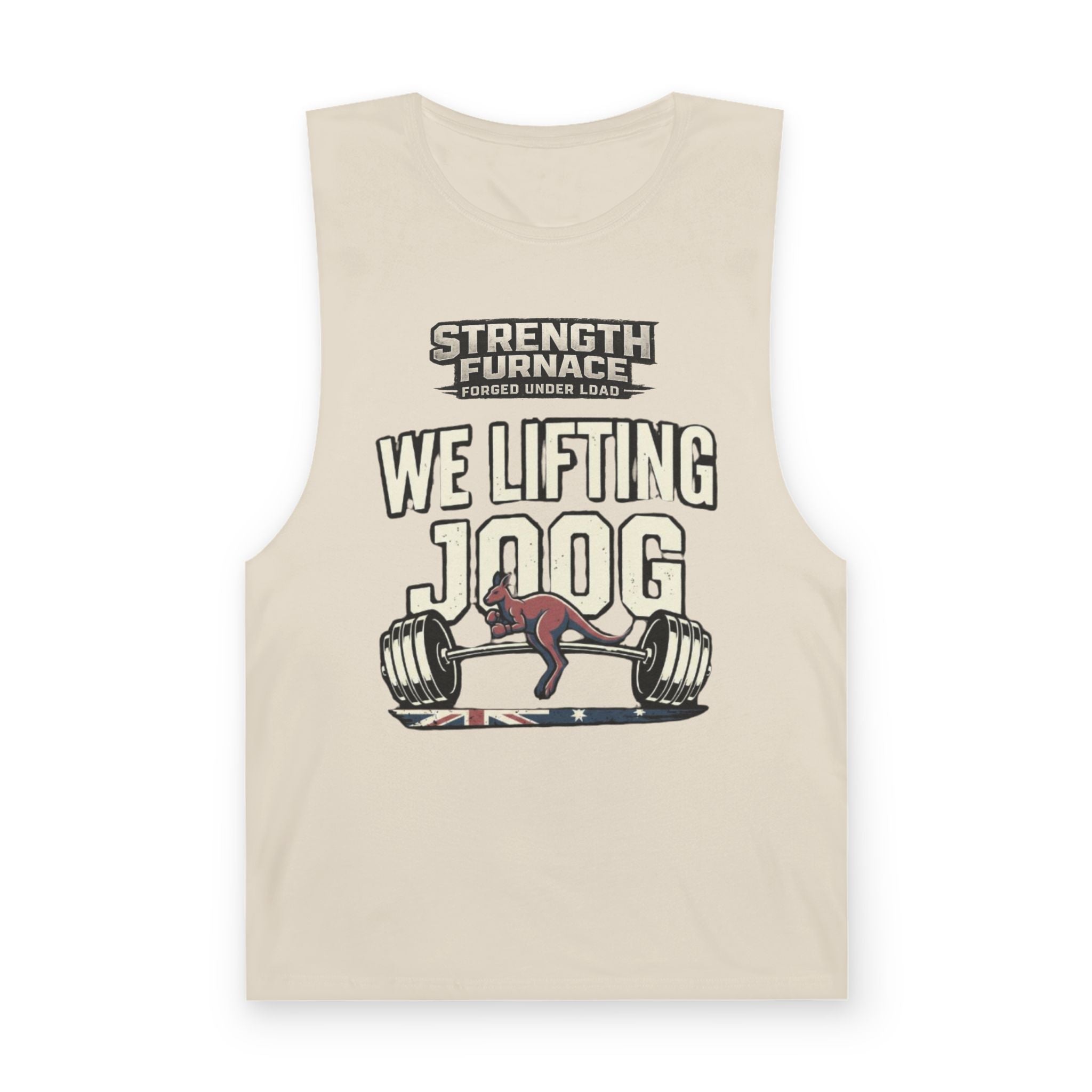 Strength Furnace 'We Lifting 100G' Gym Tank Top — Skull & Barbell Workout Shirt