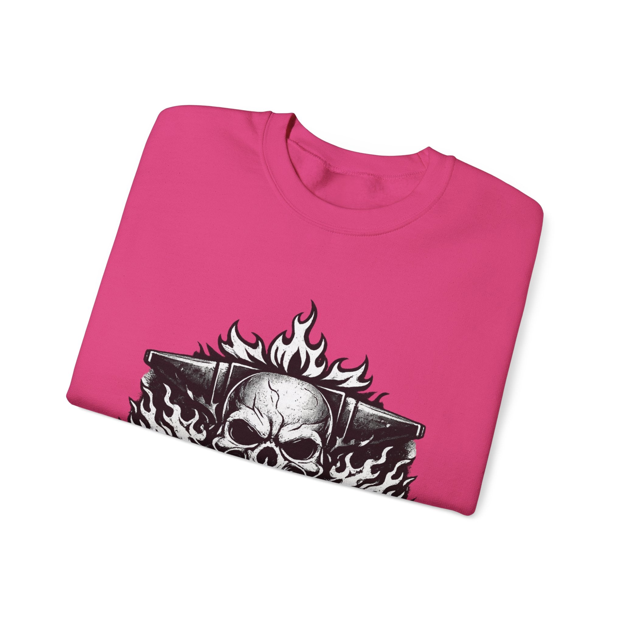Strength Furnace Crewneck Sweatshirt — "Deadlift or Die" Gym Pullover