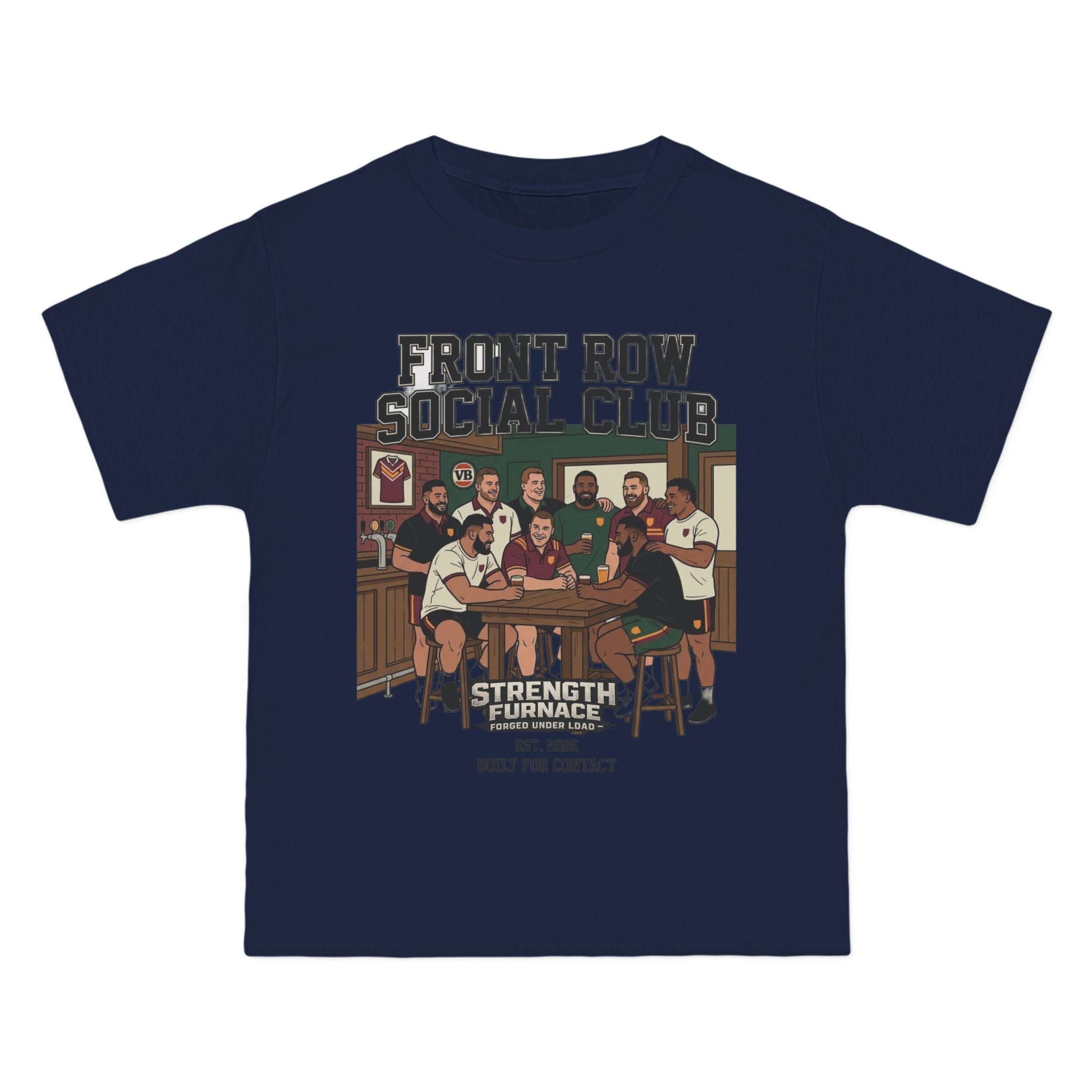 Front Row Social Club T-Shirt — Vintage Rowers Club Graphic Tee