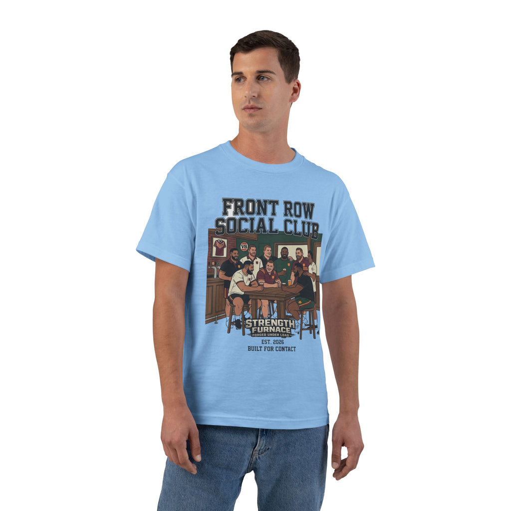 Front Row Social Club T-Shirt — Vintage Rowers Club Graphic Tee