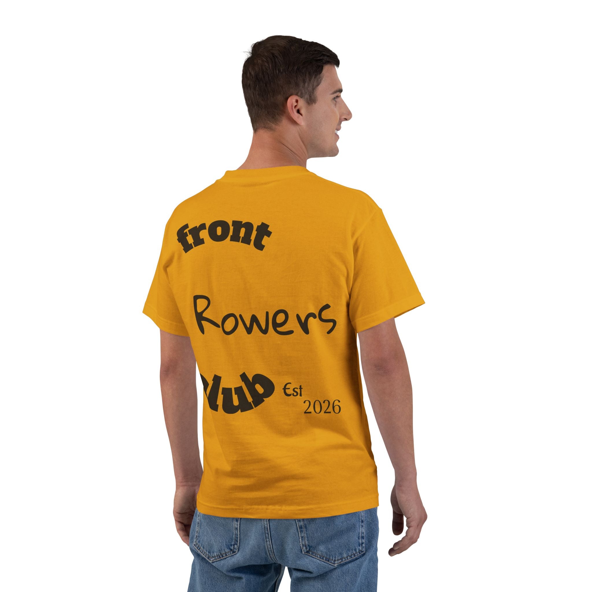 Front Row Social Club T-Shirt — Vintage Rowers Club Graphic Tee