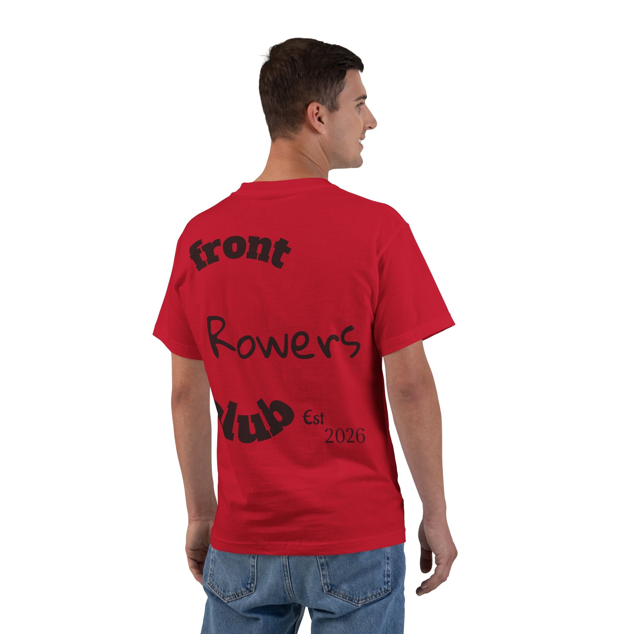 Front Row Social Club T-Shirt — Vintage Rowers Club Graphic Tee