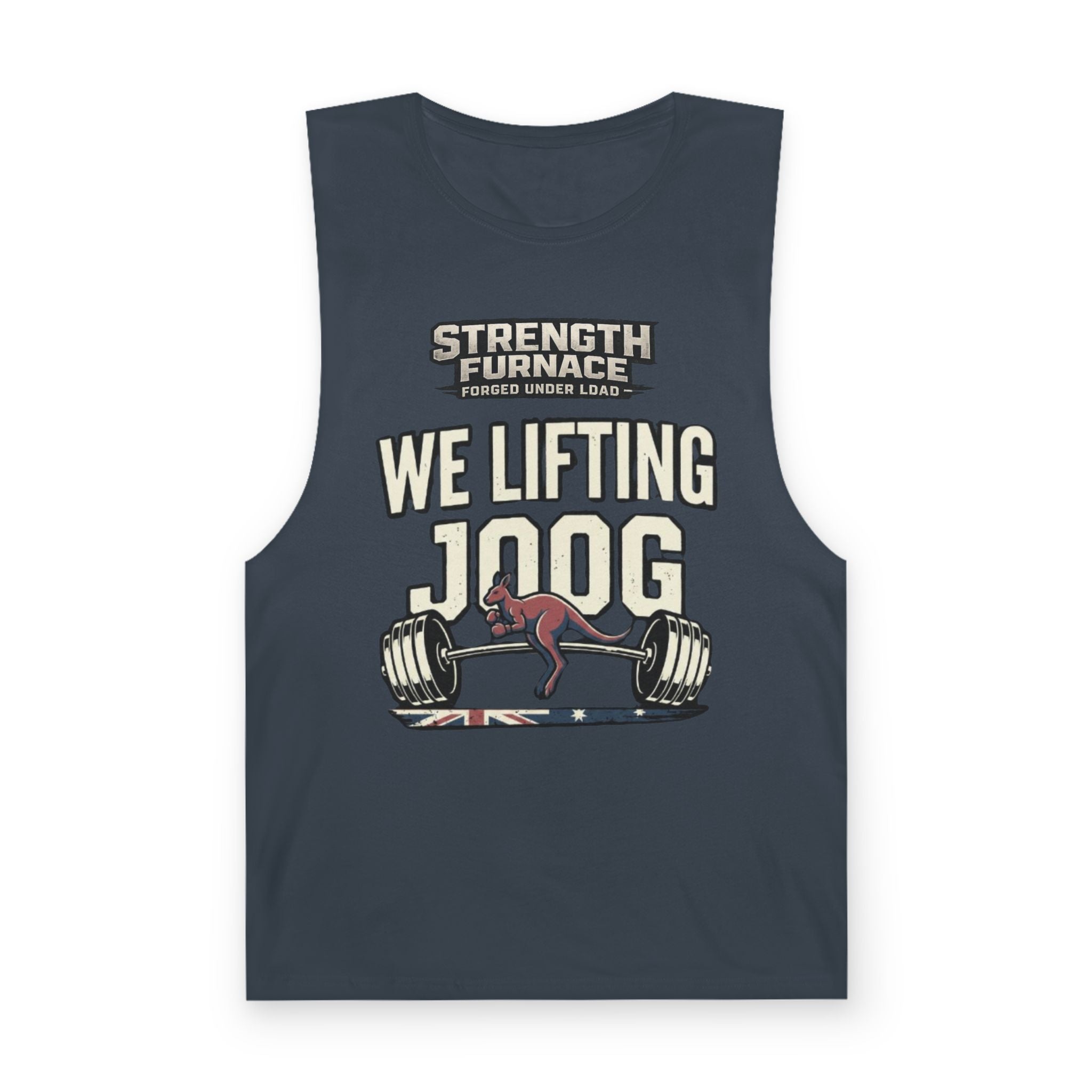 Strength Furnace 'We Lifting 100G' Gym Tank Top — Skull & Barbell Workout Shirt