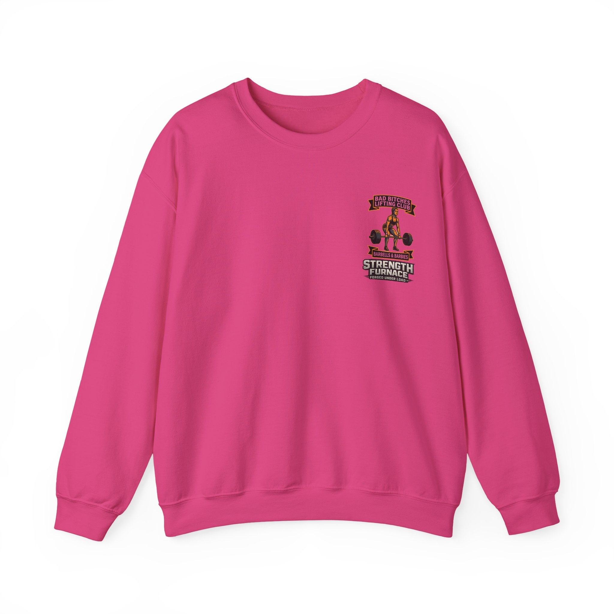 Bad Bitches Lifting Club Sweatshirt —  "Deadlifts & Daiquiris" Gym Crewneck