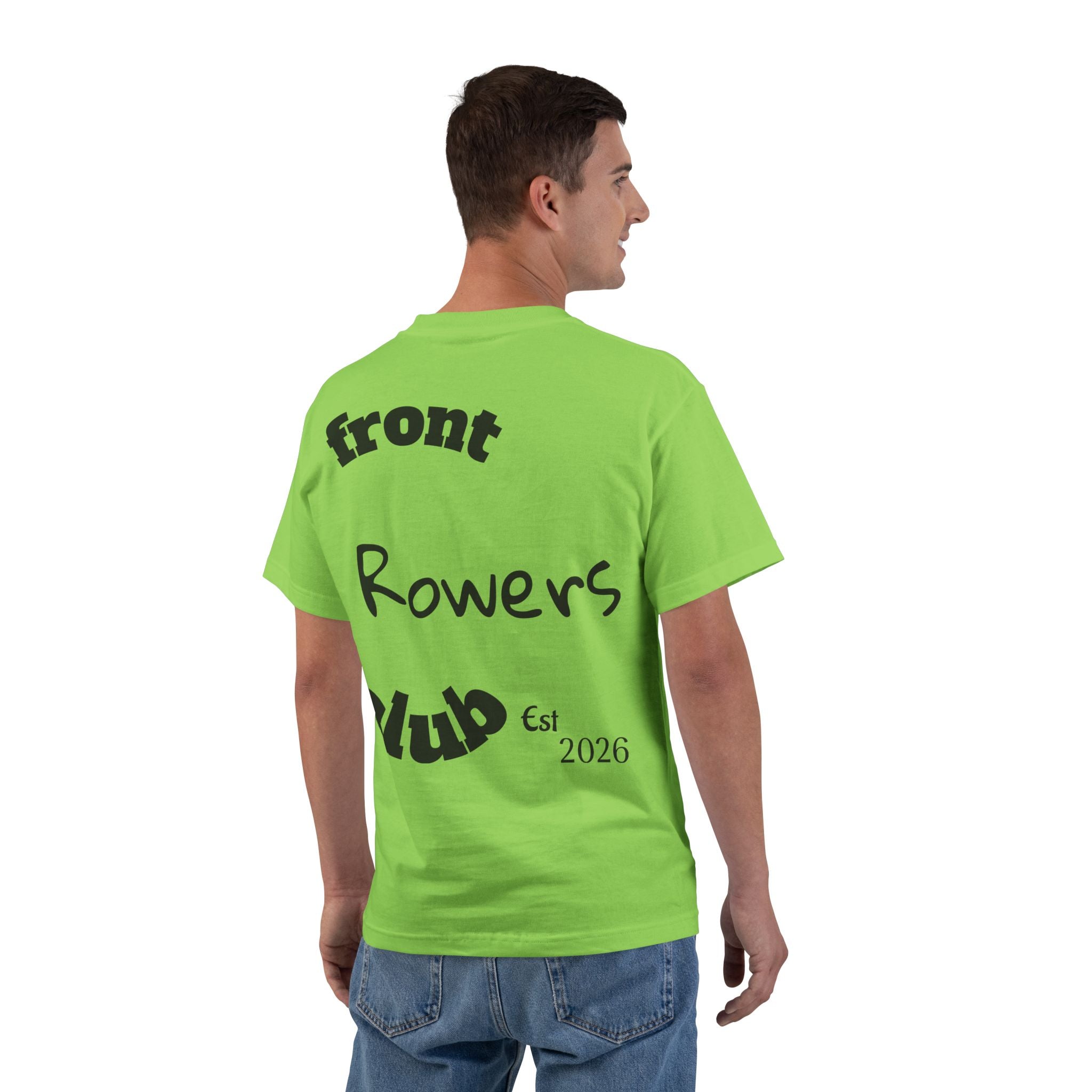 Front Row Social Club T-Shirt — Vintage Rowers Club Graphic Tee