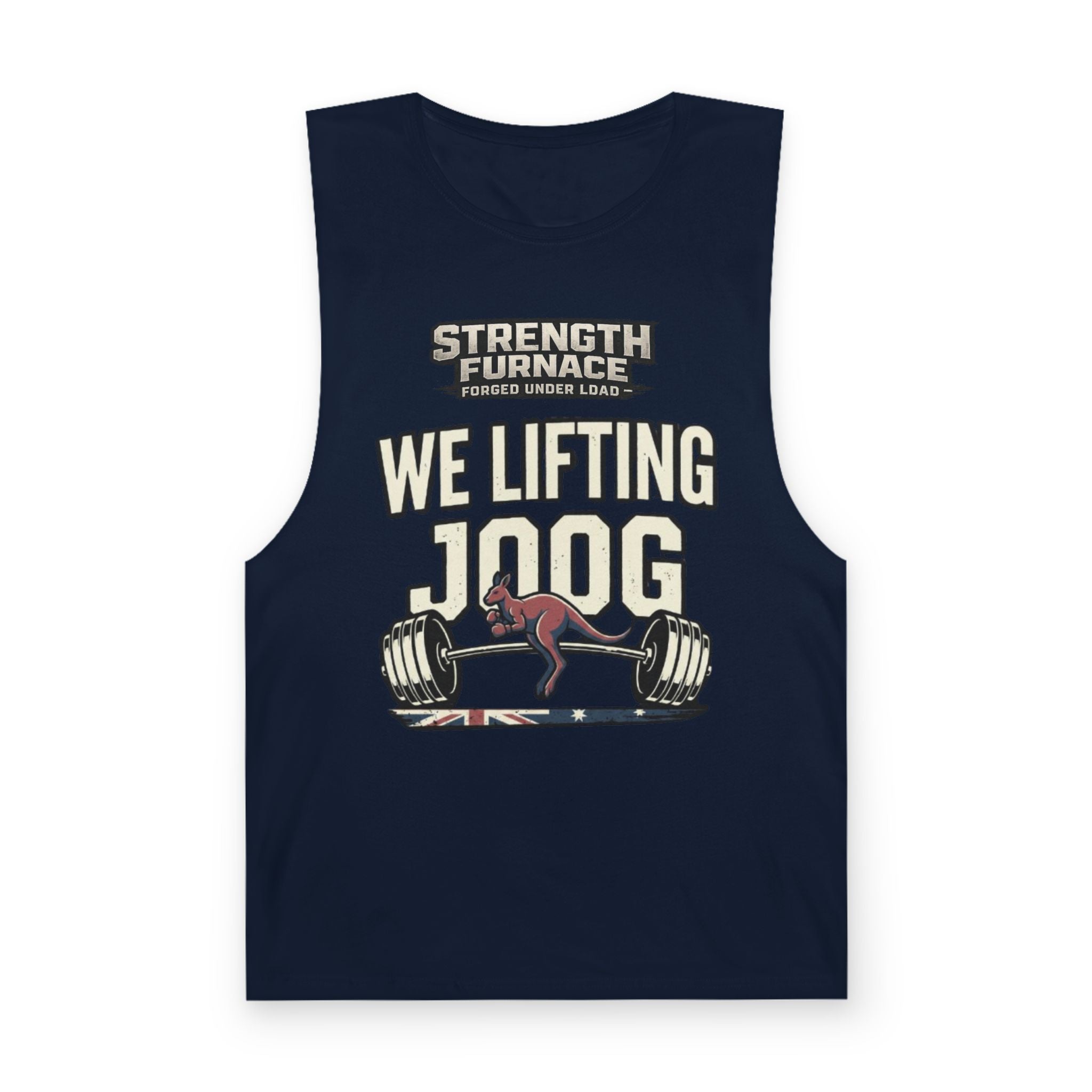 Strength Furnace 'We Lifting 100G' Gym Tank Top — Skull & Barbell Workout Shirt