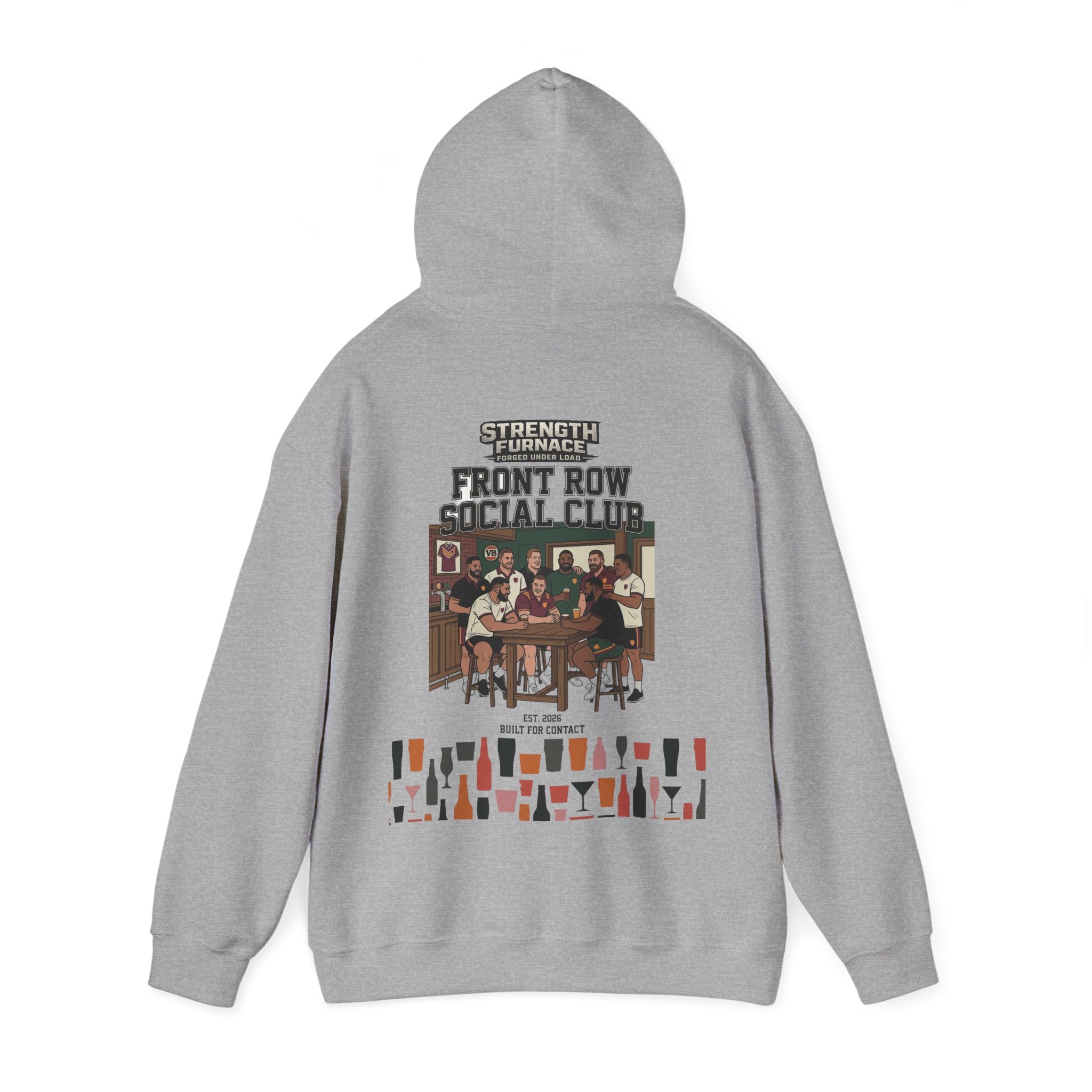 Hoodie — Front Row Social Club Graphic Pullover