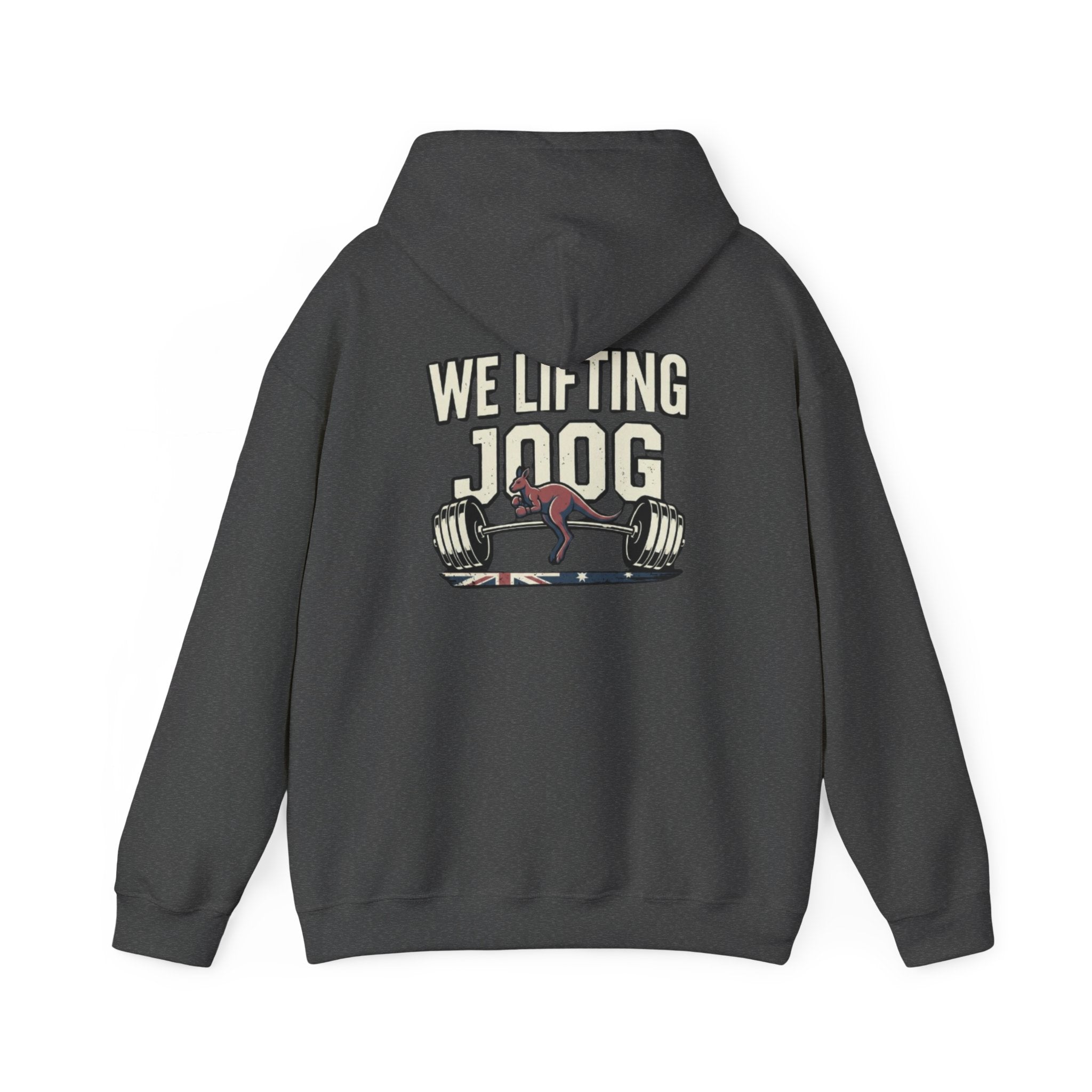 Strength Furnace Hoodie — 'We Lifting Jdog' Weightlifting Gym Hoodie