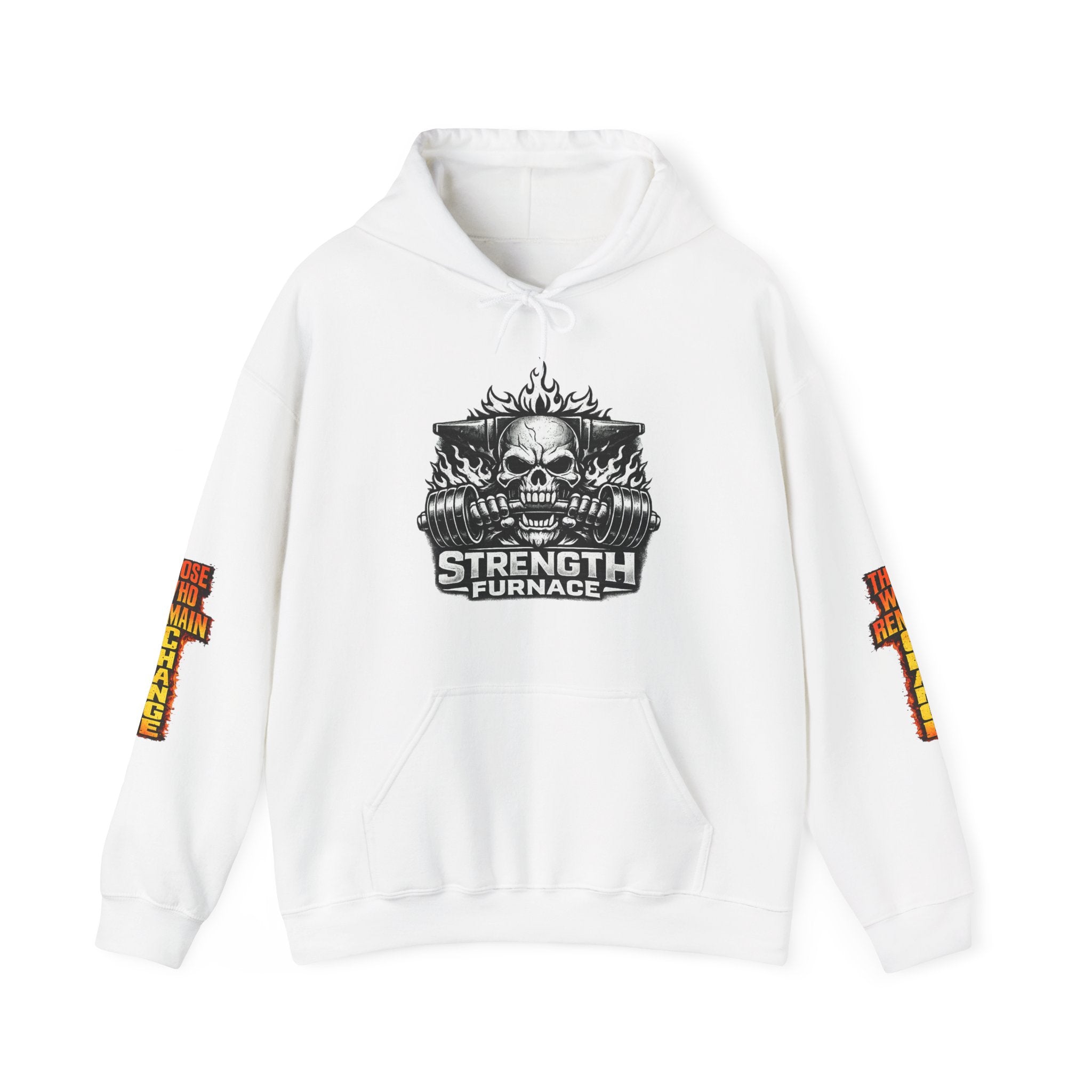 Strength Furnace Deadlift Hoodie — "Deadlift or Die" Weightlifting Gym Sweatshirt