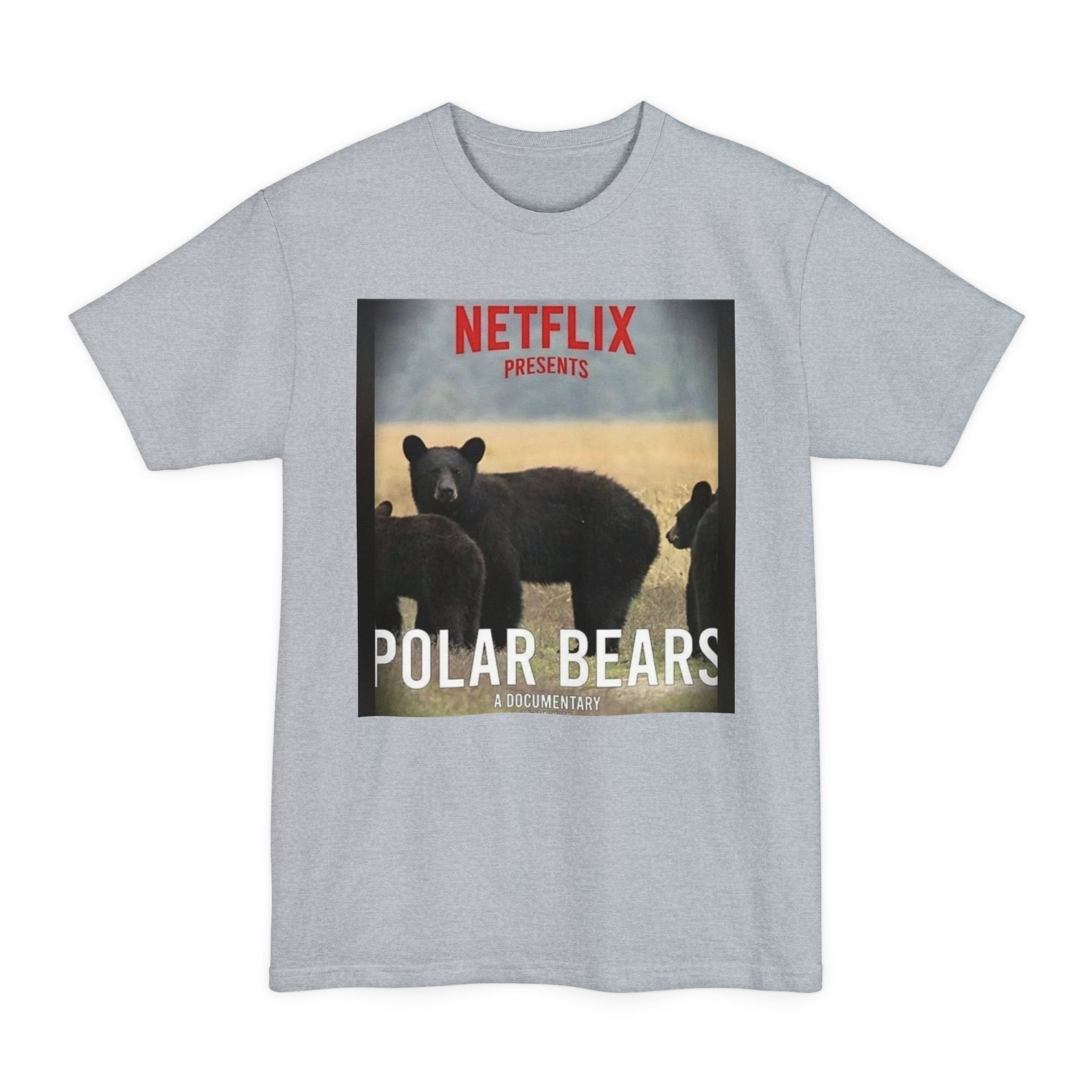 Don't be a Pussy | Polar Bears & Pug Graphic Tall Tee