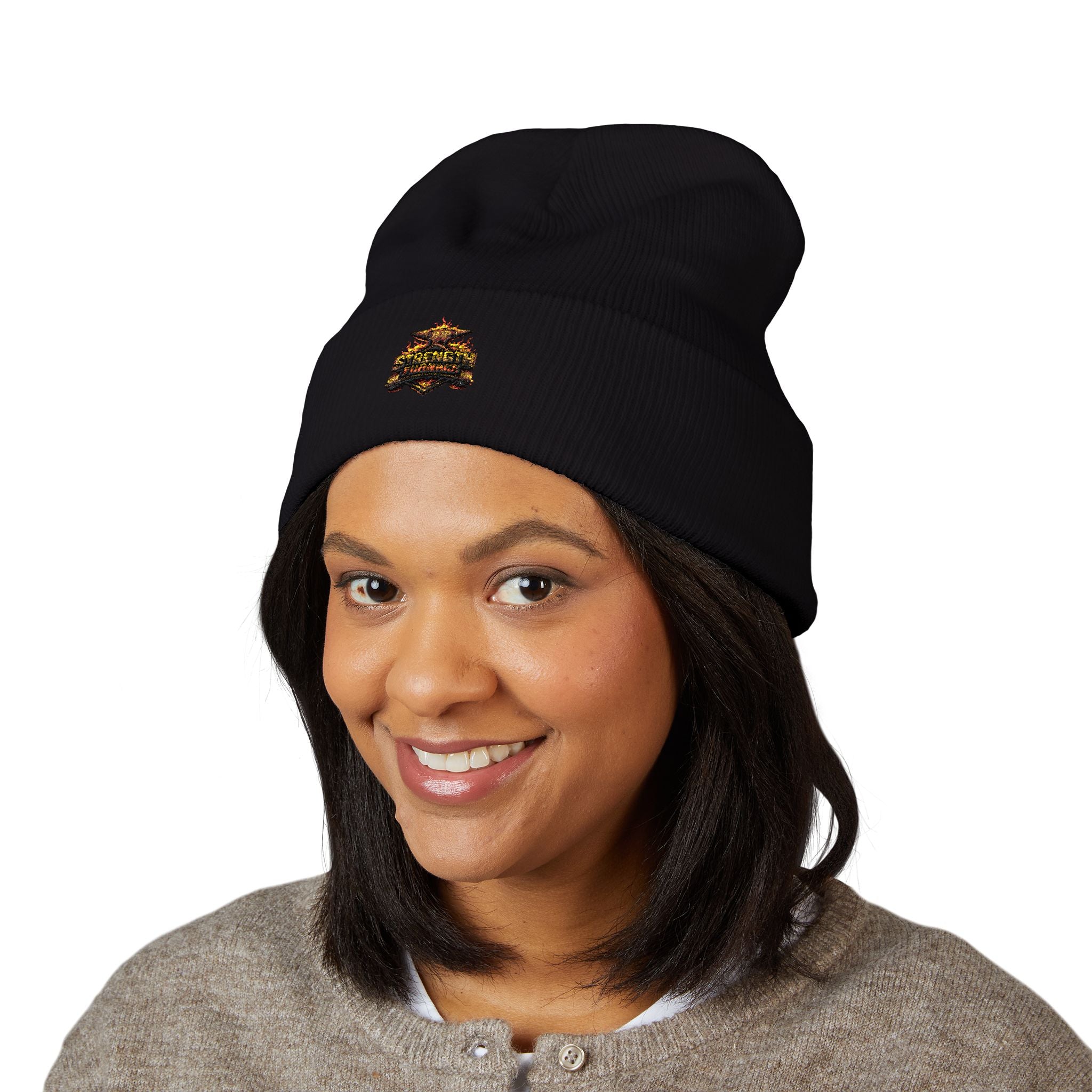 Classic Embroidered Beanie