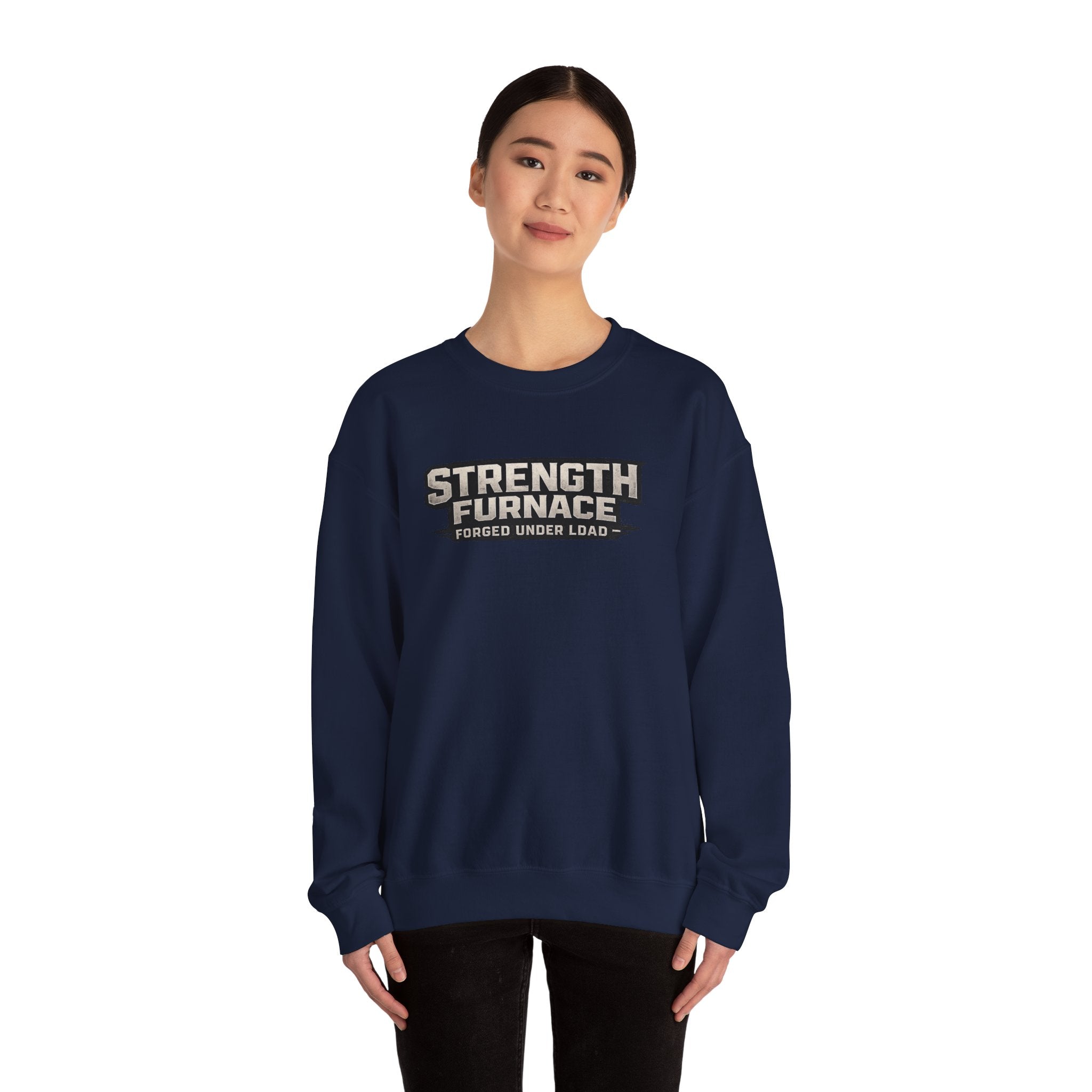Crewneck Sweatshirt — Strength Furnace “We Lifting Joog” Weightlifting Graphic