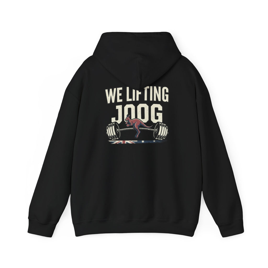 Strength Furnace Hoodie — 'We Lifting Jdog' Weightlifting Gym Hoodie
