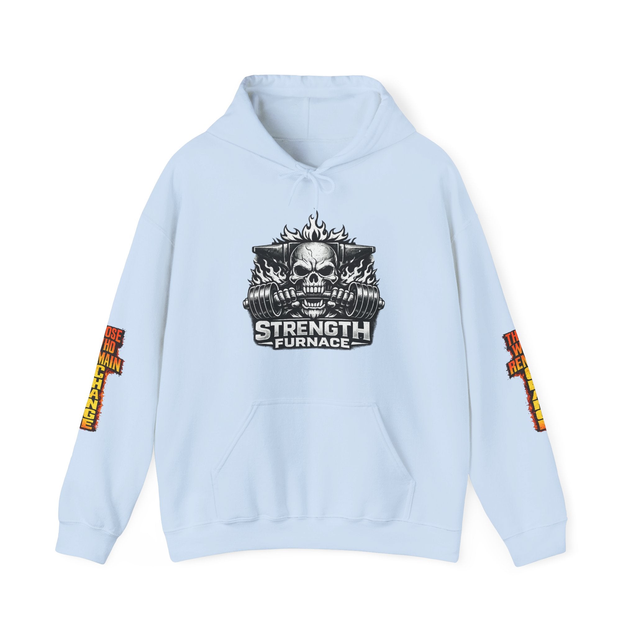 Strength Furnace Deadlift Hoodie — "Deadlift or Die" Weightlifting Gym Sweatshirt