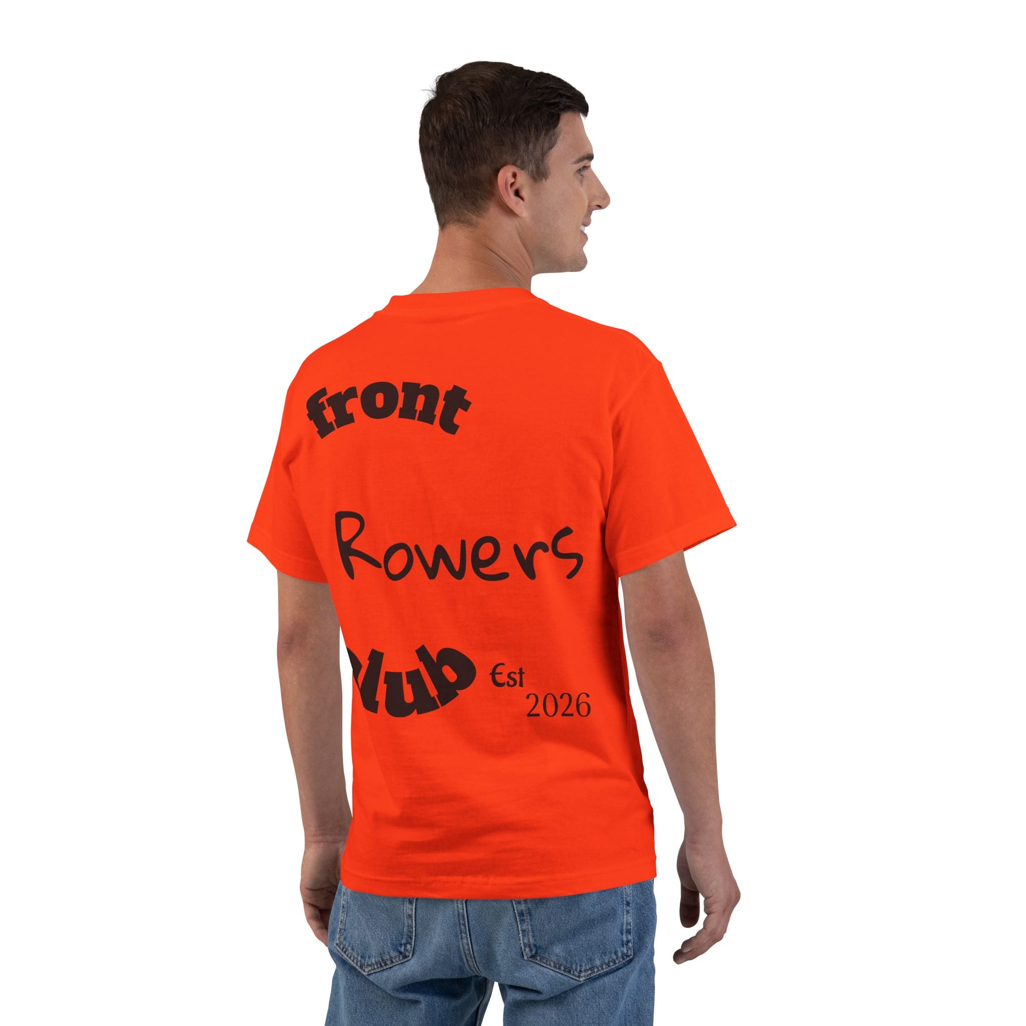 Front Row Social Club T-Shirt — Vintage Rowers Club Graphic Tee