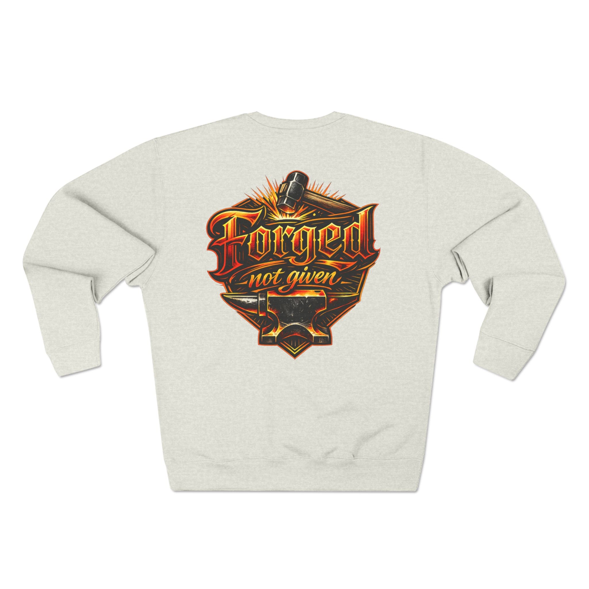 Crewneck Sweatshirt — Strength Furnace Motivational Gym Sweatshirt