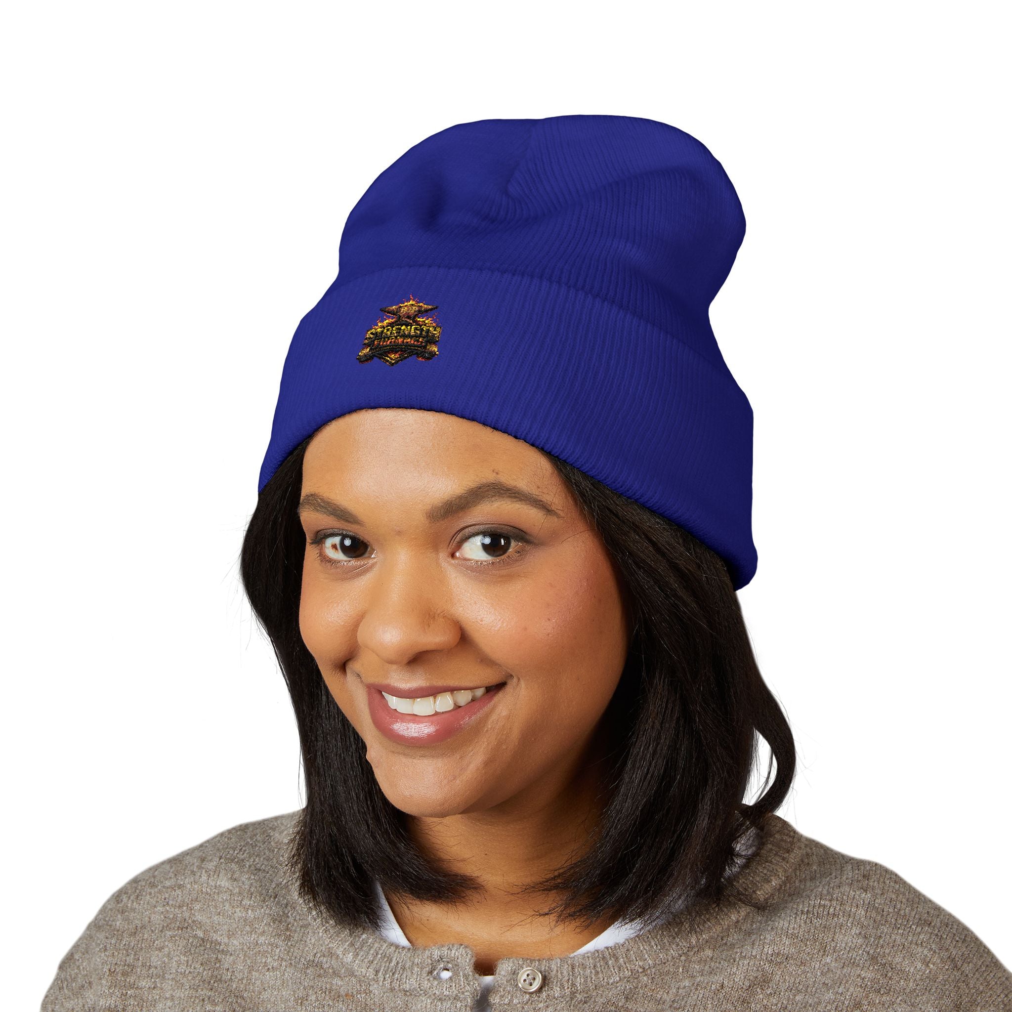 Classic Embroidered Beanie