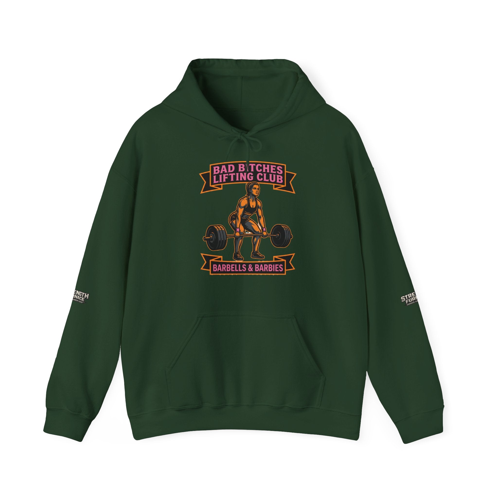 Hoodie — Bad Bitches Lifting Club “Deadlifts & Daiquiris” Weightlifting Hoodie