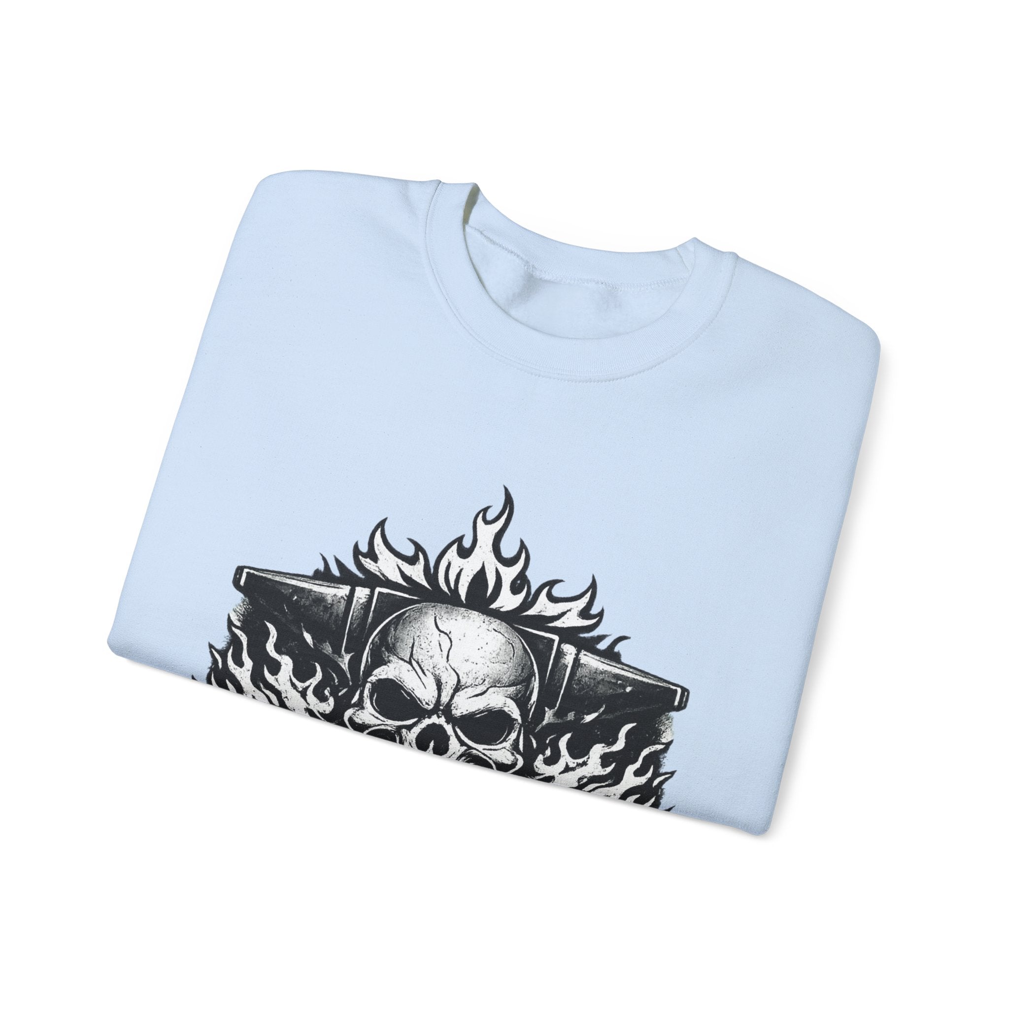 Strength Furnace Crewneck Sweatshirt — "Deadlift or Die" Gym Pullover