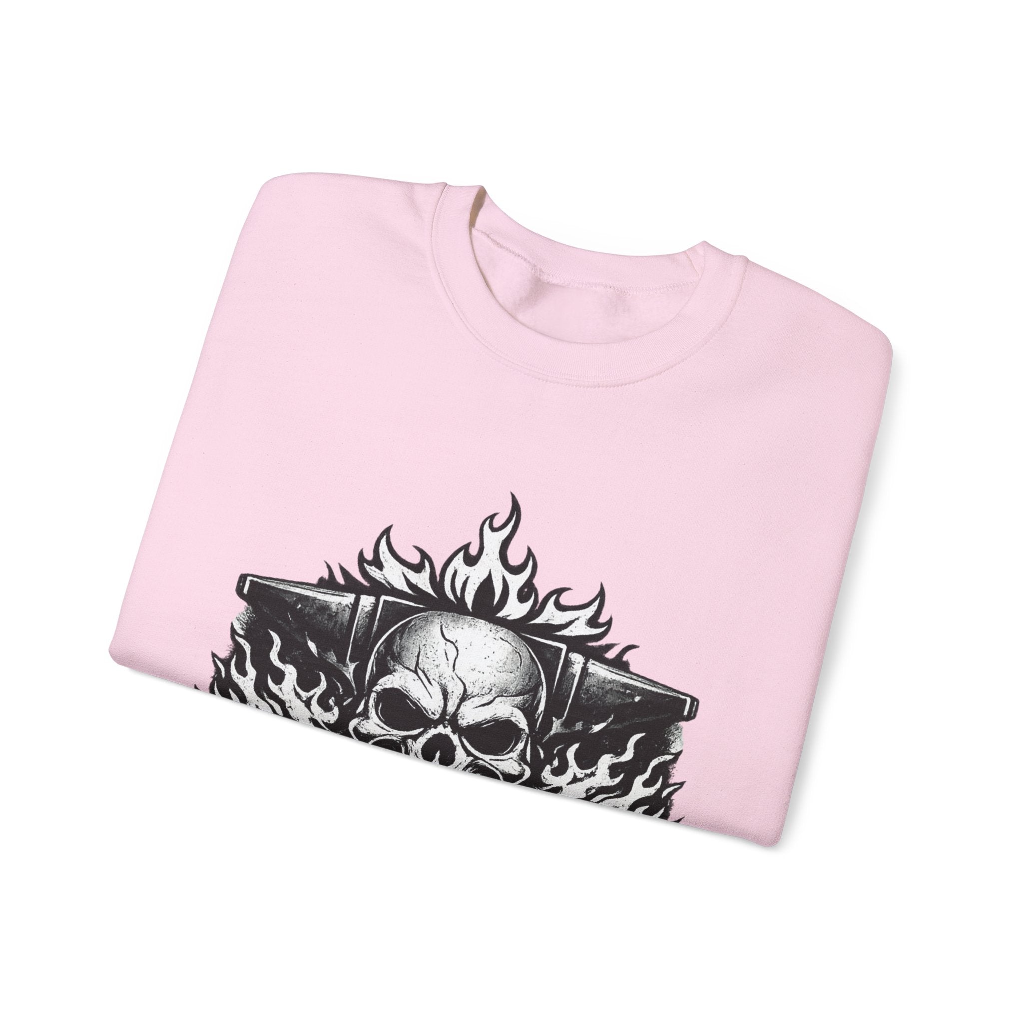 Strength Furnace Crewneck Sweatshirt — "Deadlift or Die" Gym Pullover