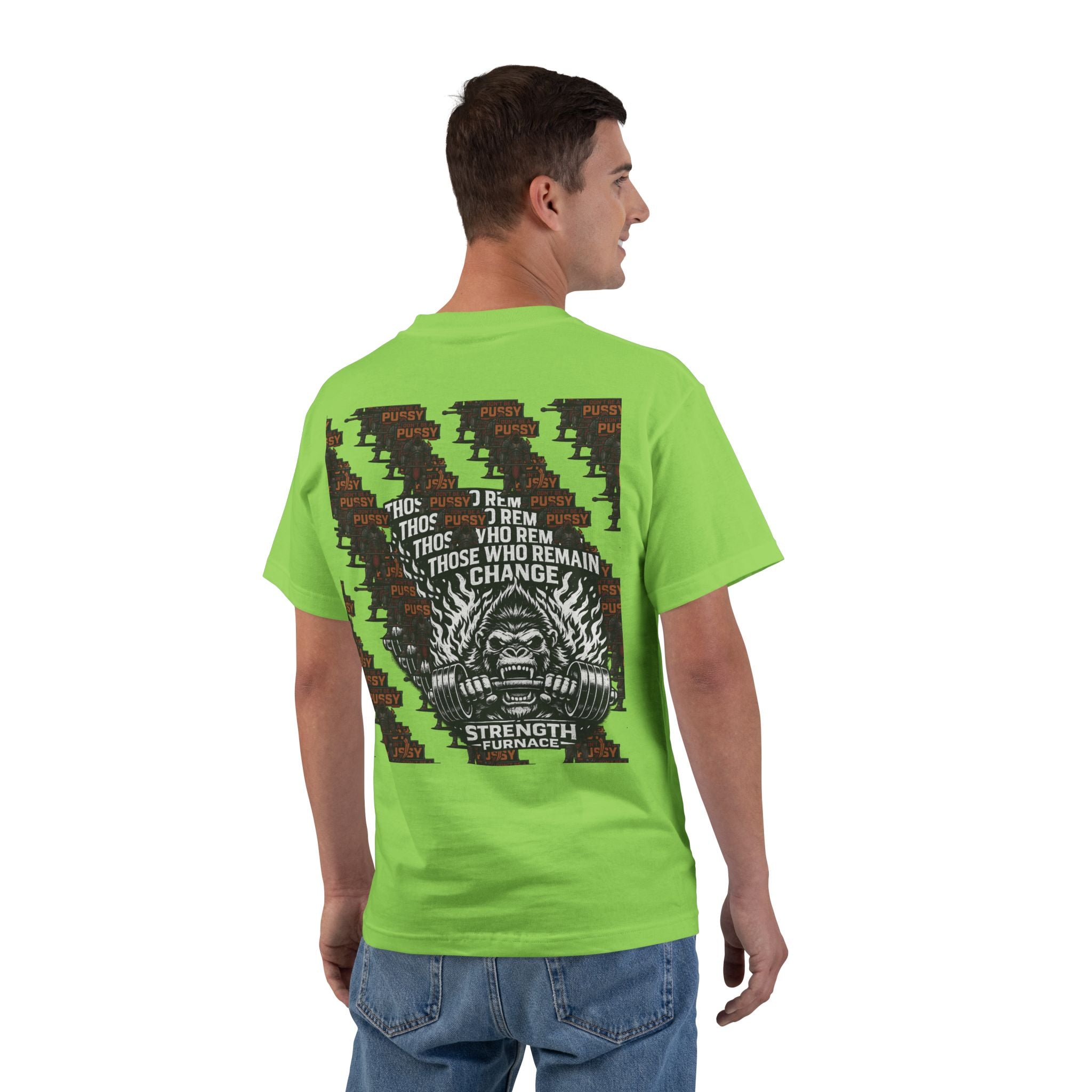 Don't be a Pussy | Skull Graphic T-Shirt