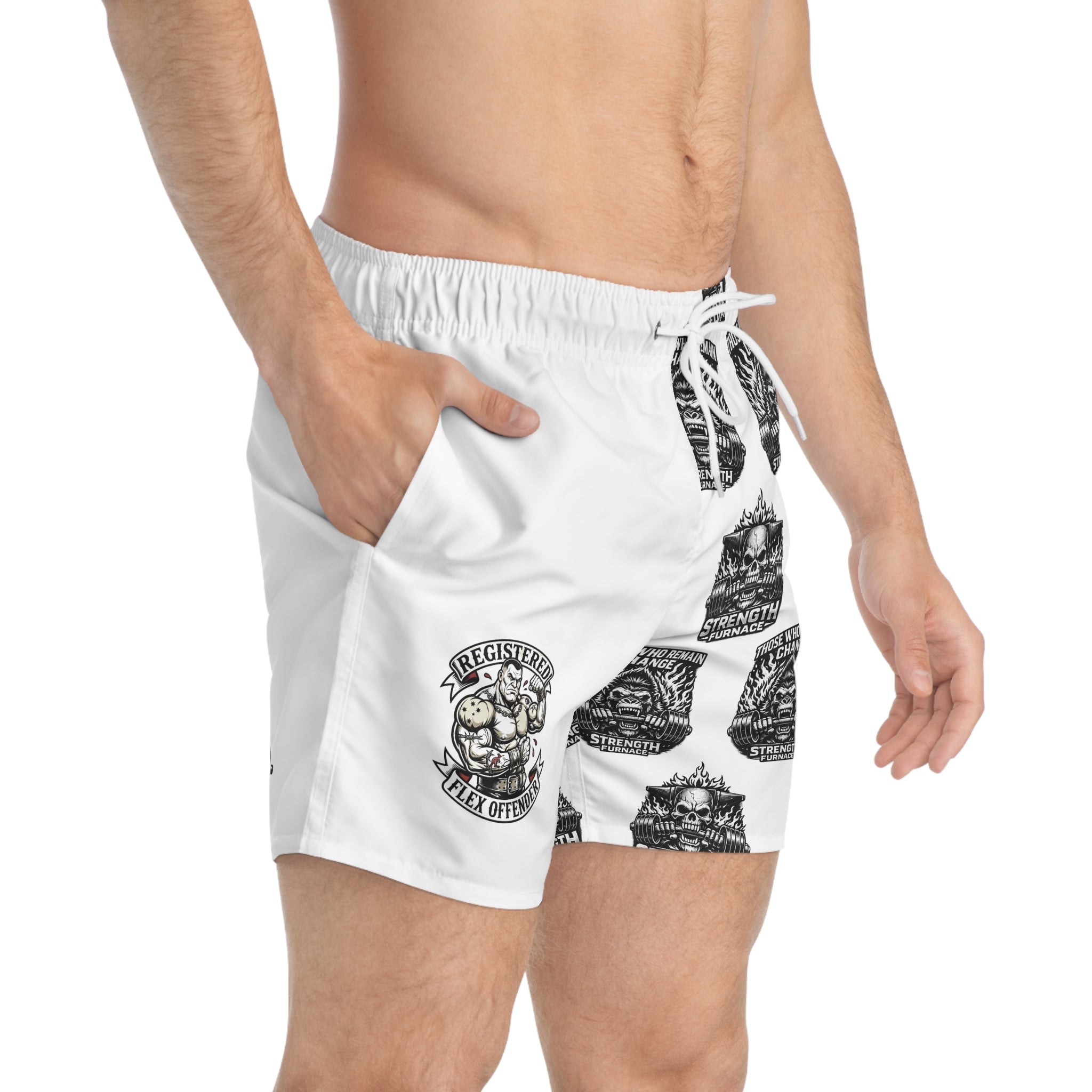Skull Strength — 'Deadlift or Die' Gym Shorts