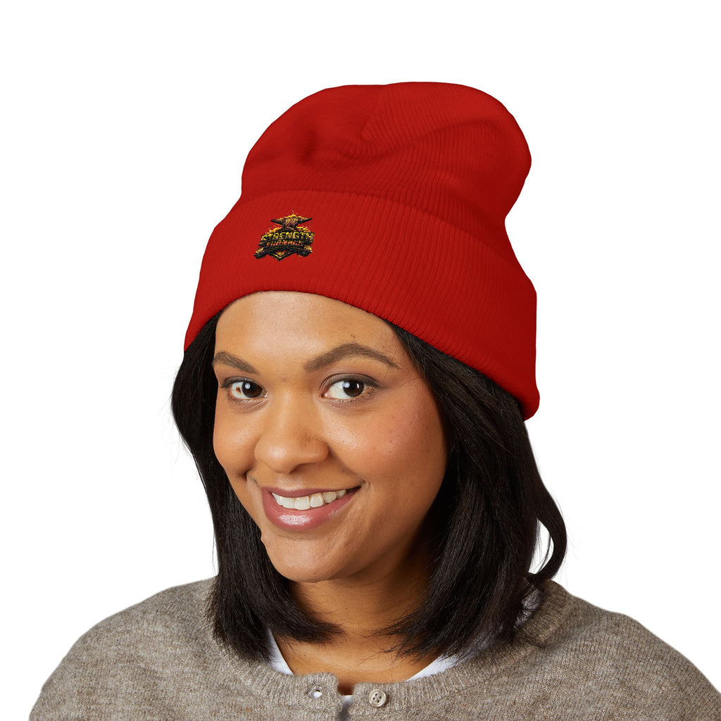 Classic Embroidered Beanie