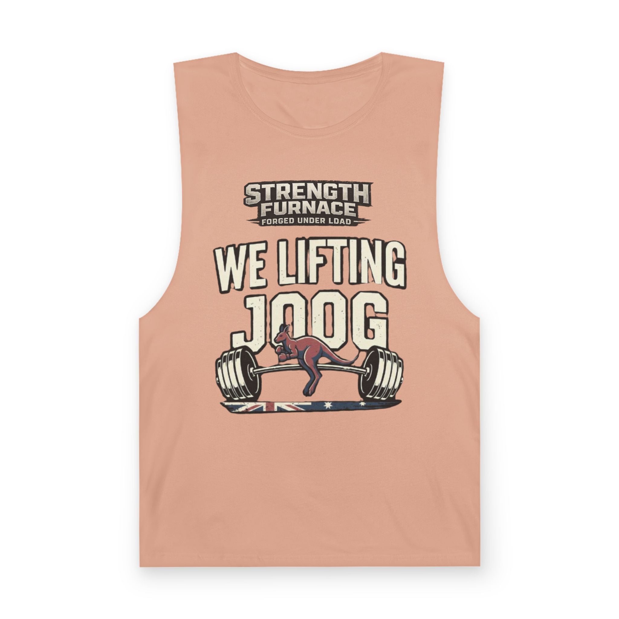 Strength Furnace 'We Lifting 100G' Gym Tank Top — Skull & Barbell Workout Shirt