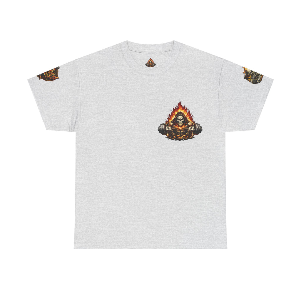 Front Row Social Club T-Shirt — Graphic Tee with 'Built for Contact' Bar & Pub Crew Design