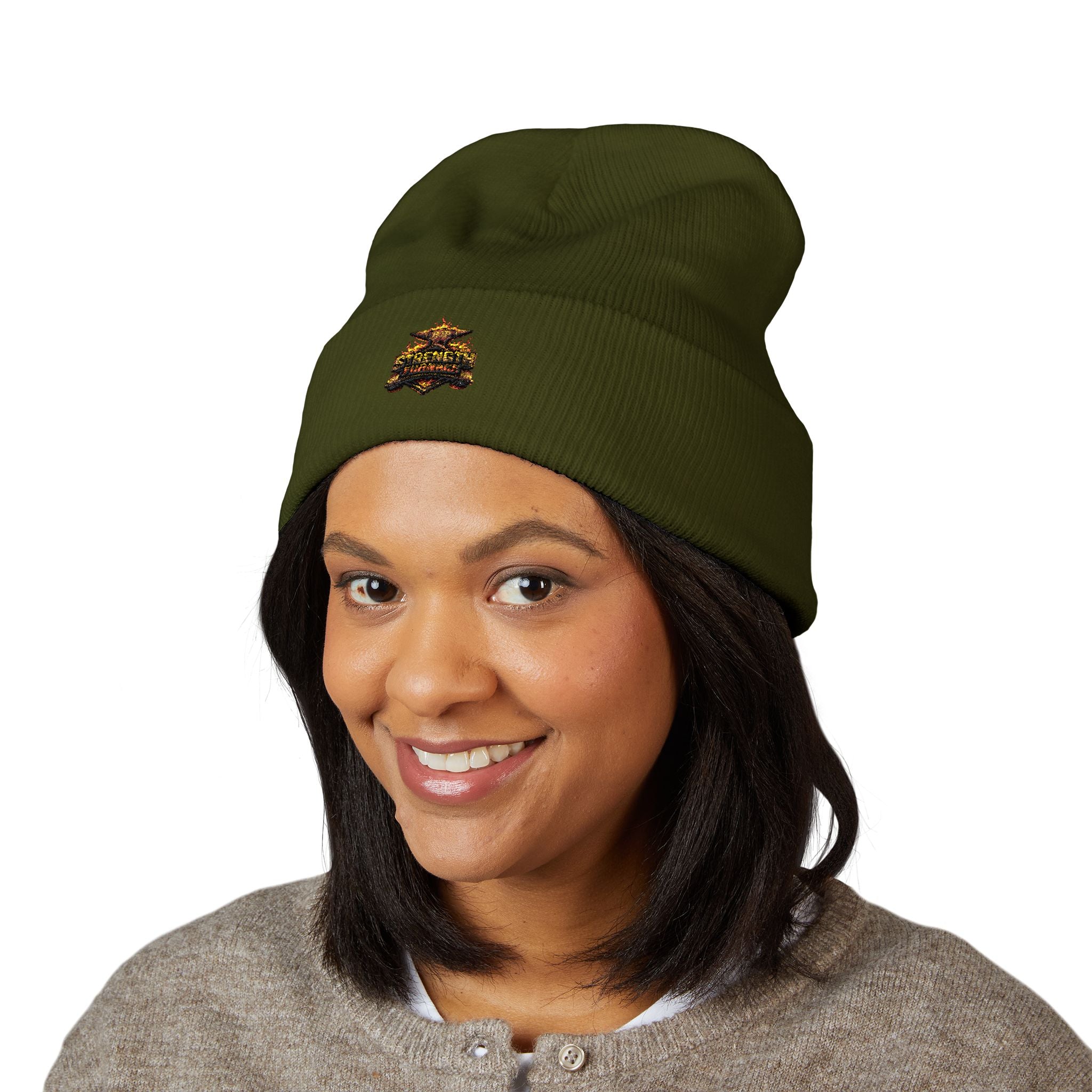 Classic Embroidered Beanie